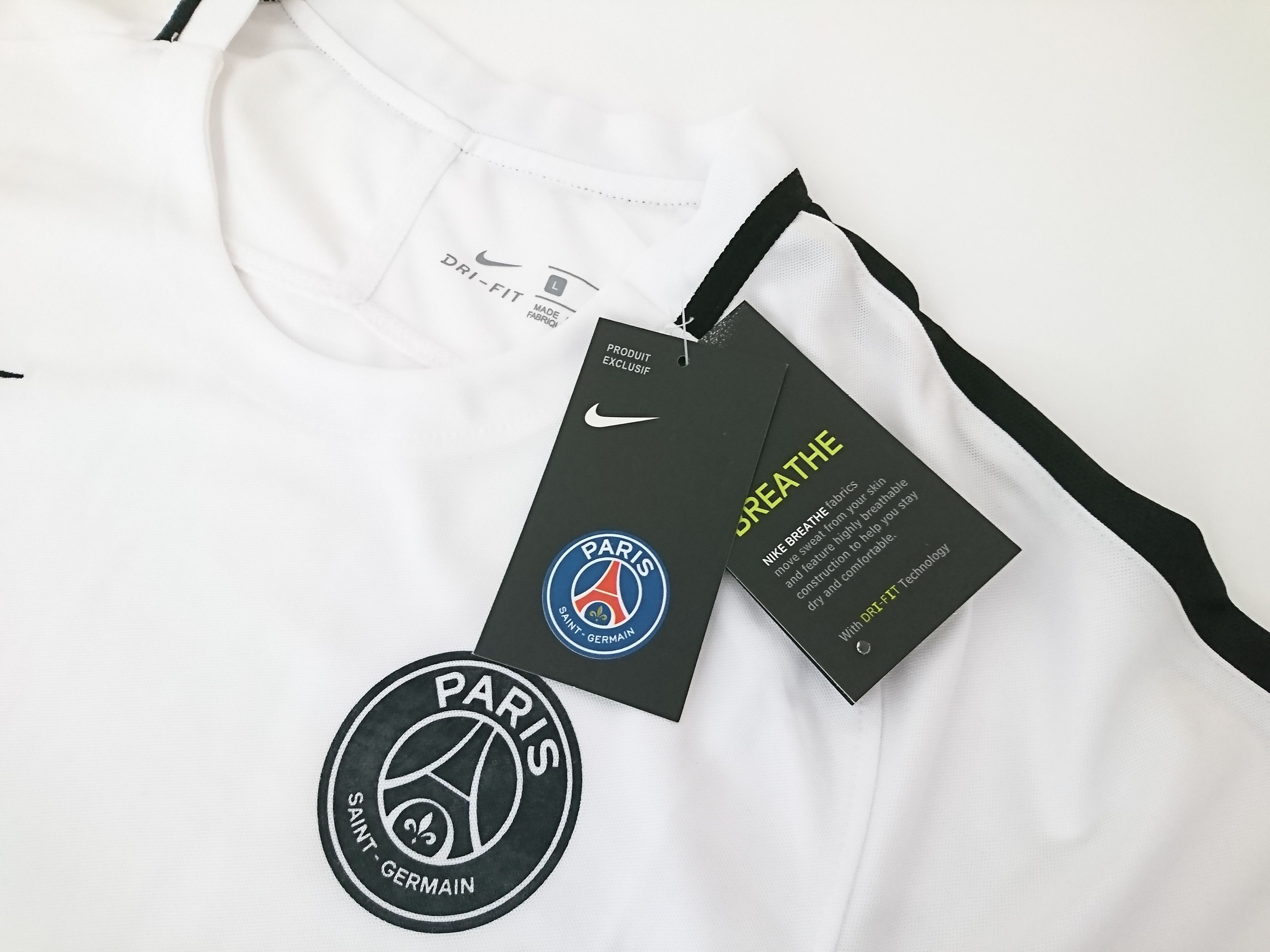 Nike Paris Saint-Germain Breathe Stadium Away Replica Shirt 2021 With Messi  30 Printing Jersey White/Arctic Punk/Black - SS21 Men's - US