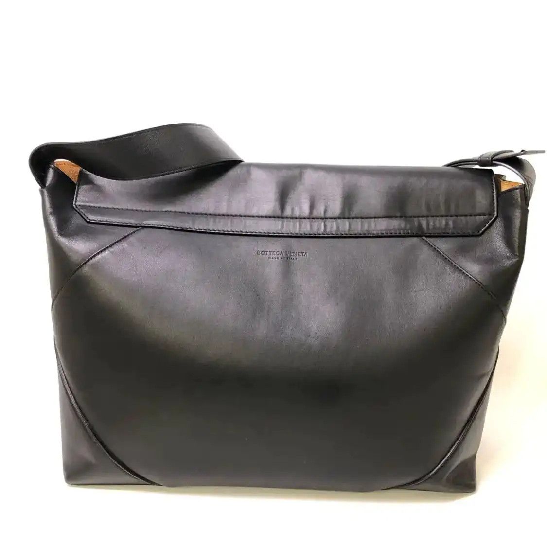 Bottega Veneta BOTTEGA VENETA black cowhide leather shoulder bag Size ONE SIZE - 4 Thumbnail