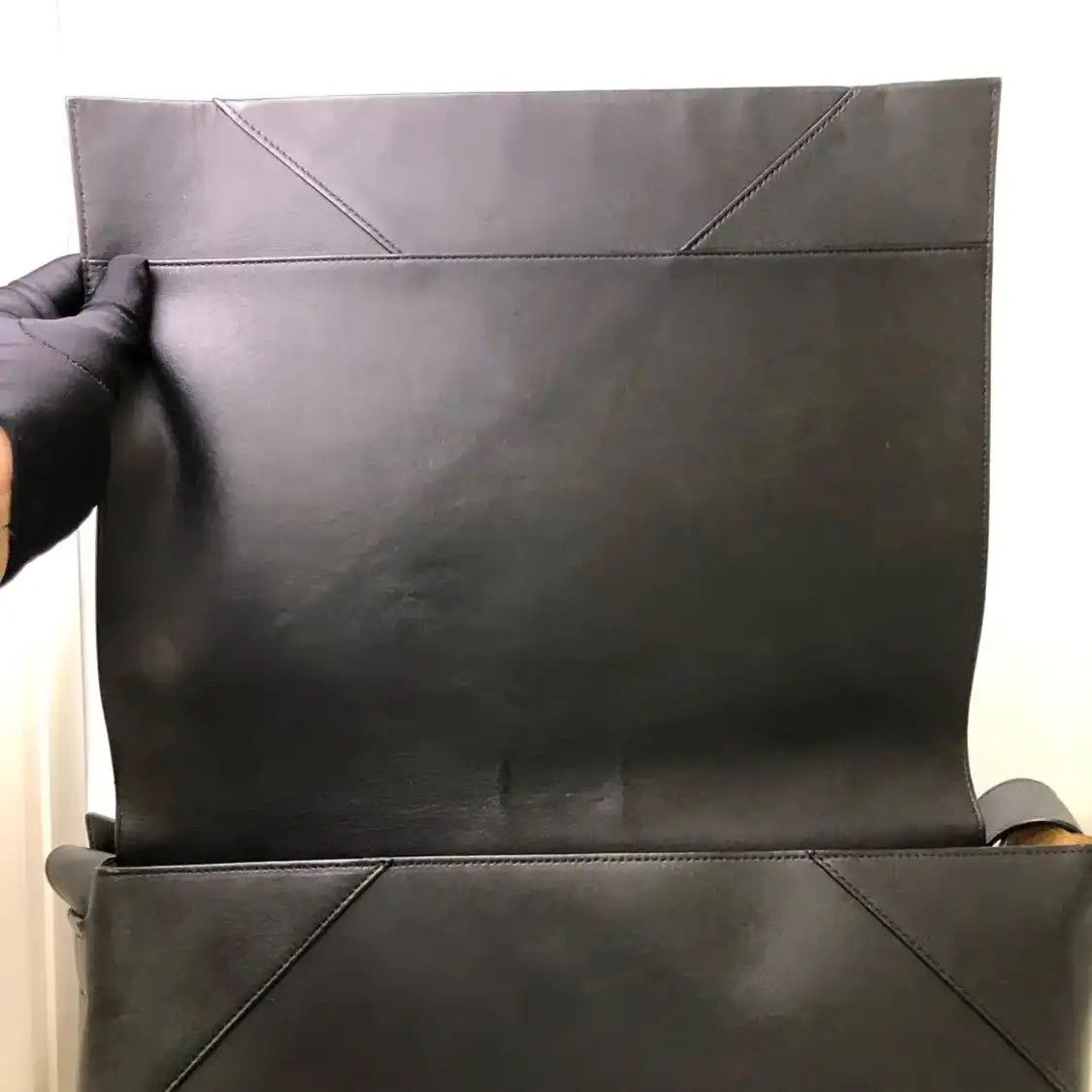Bottega Veneta BOTTEGA VENETA black cowhide leather shoulder bag Size ONE SIZE - 6 Thumbnail