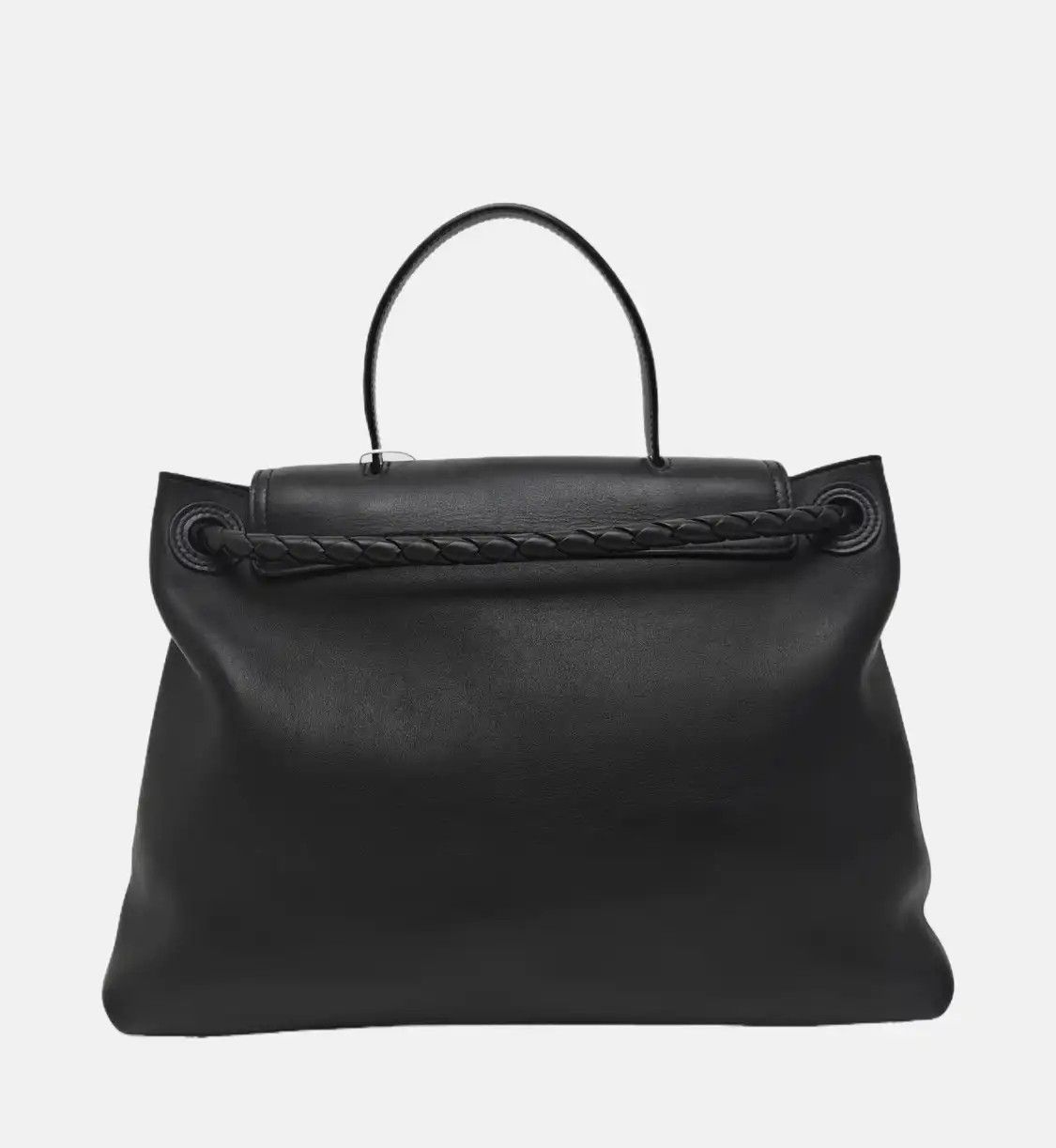 Bottega Veneta BOTTEGA VENETA Ciao black cowhide leather woven shoulder bag handbag crossbody b Size ONE SIZE - 4 Thumbnail