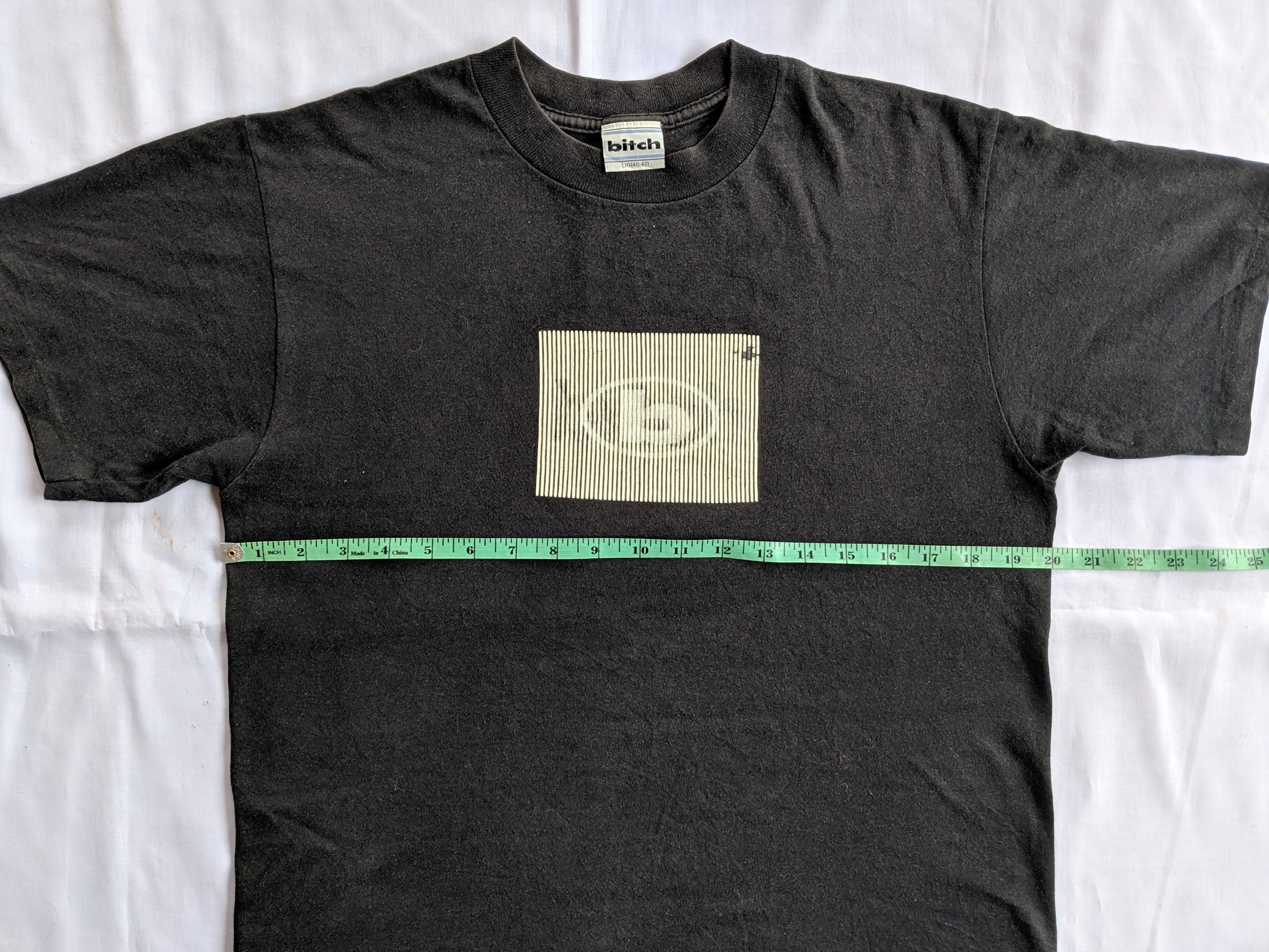 Santa Cruz Skateboards × Shorty's Skateboards × Vintage Vintage 90s bitch skateboard big spellout logo made in usa Size US L / EU 52-54 / 3 - 4 Thumbnail