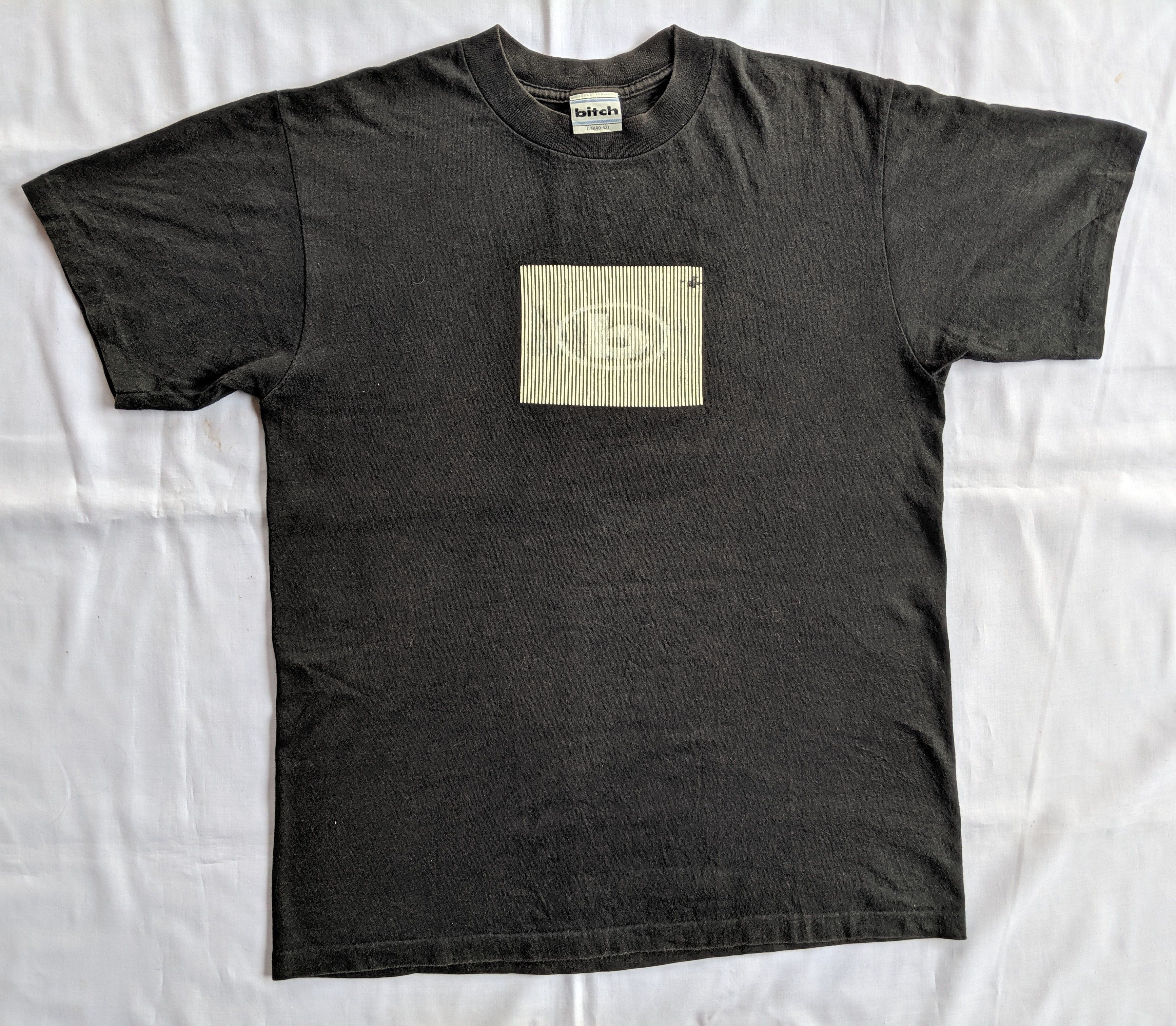 Santa Cruz Skateboards × Shorty's Skateboards × Vintage Vintage 90s bitch skateboard big spellout logo made in usa Size US L / EU 52-54 / 3 - 2 Thumbnail