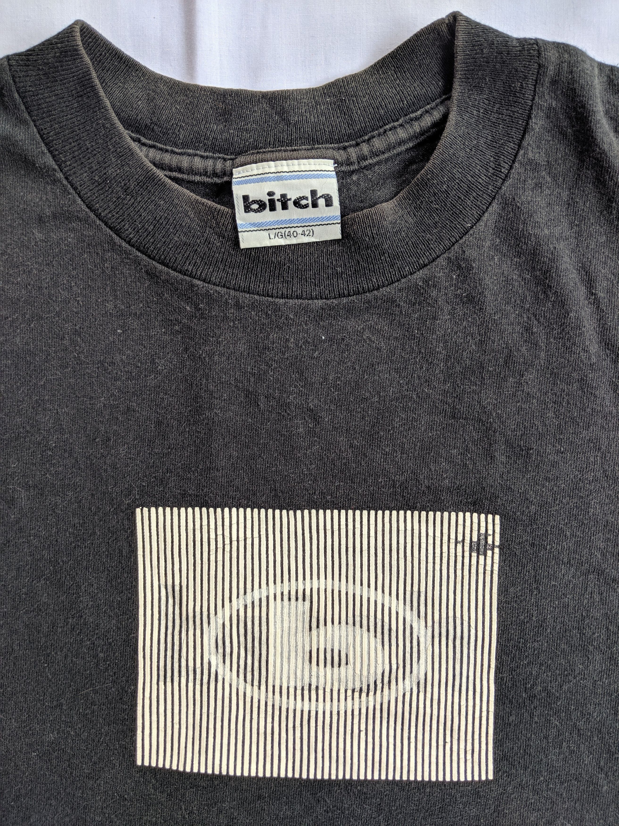 Santa Cruz Skateboards × Shorty's Skateboards × Vintage Vintage 90s bitch skateboard big spellout logo made in usa Size US L / EU 52-54 / 3 - 3 Thumbnail