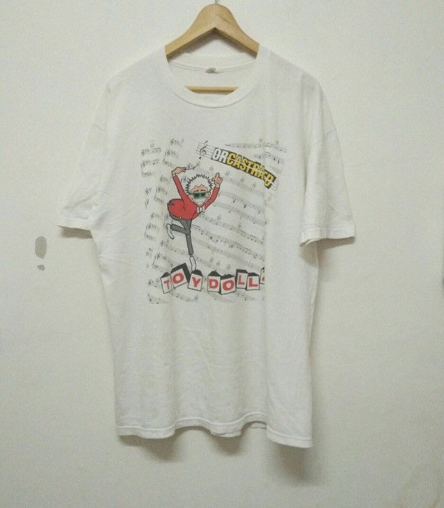 T-shirt Vintage Hard Rock Rare - The Toy Dolls, Licence Lita Ford - Taille L, Noir