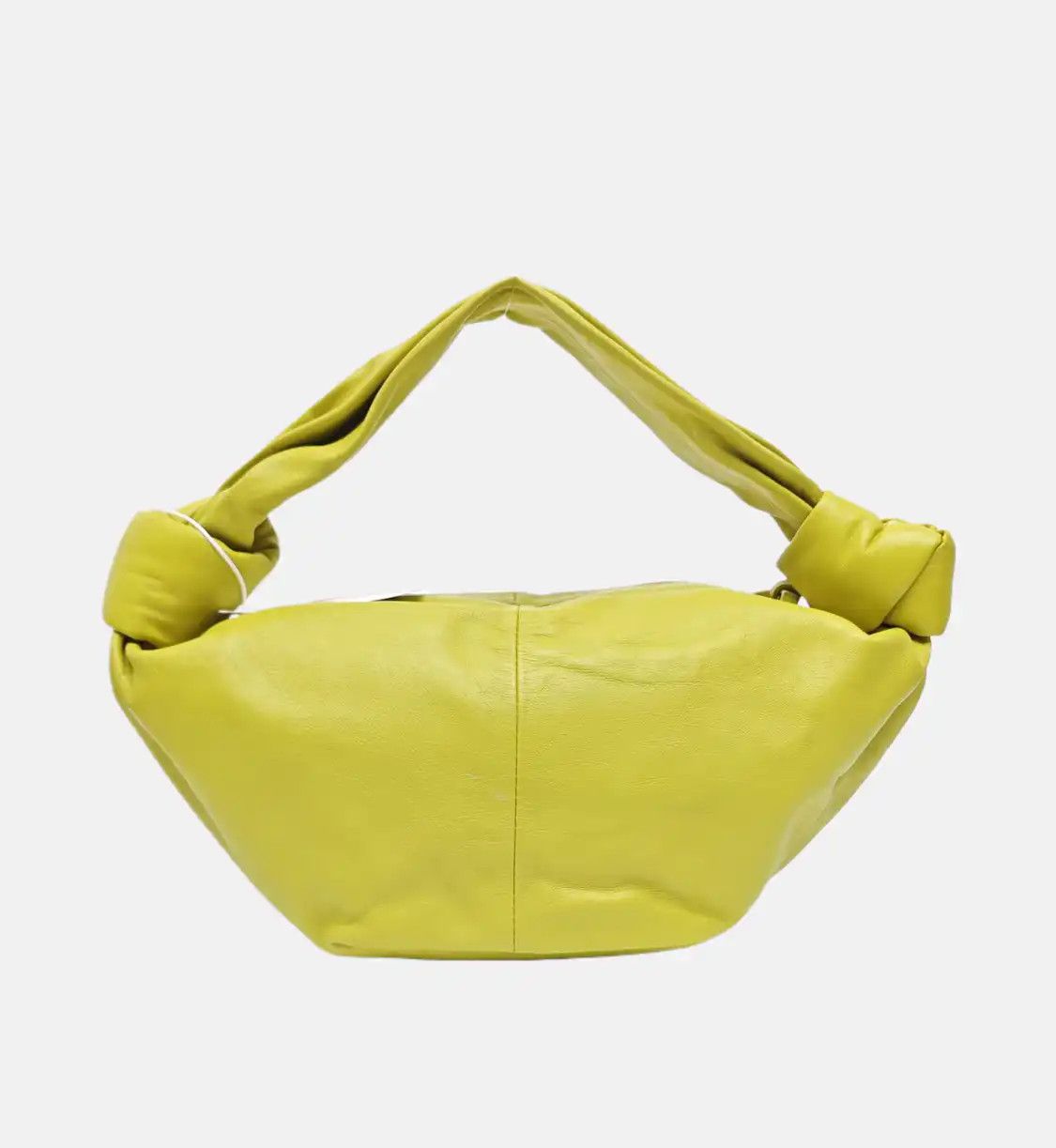 Bottega Veneta BOTTEGA VENETA Double Knot chartreusesheepskin handbag gold hardware Size ONE SIZE - 5 Thumbnail