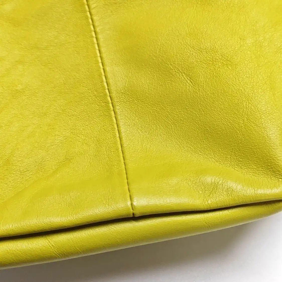 Bottega Veneta BOTTEGA VENETA Double Knot chartreusesheepskin handbag gold hardware Size ONE SIZE - 10 Thumbnail