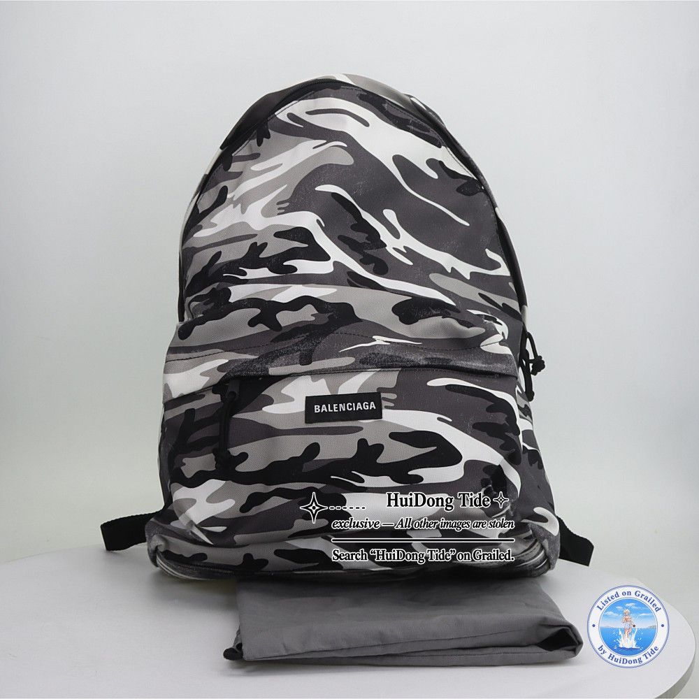Balenciaga Balenciaga Camouflage Explorer Backpack Size ONE SIZE - 5 Thumbnail