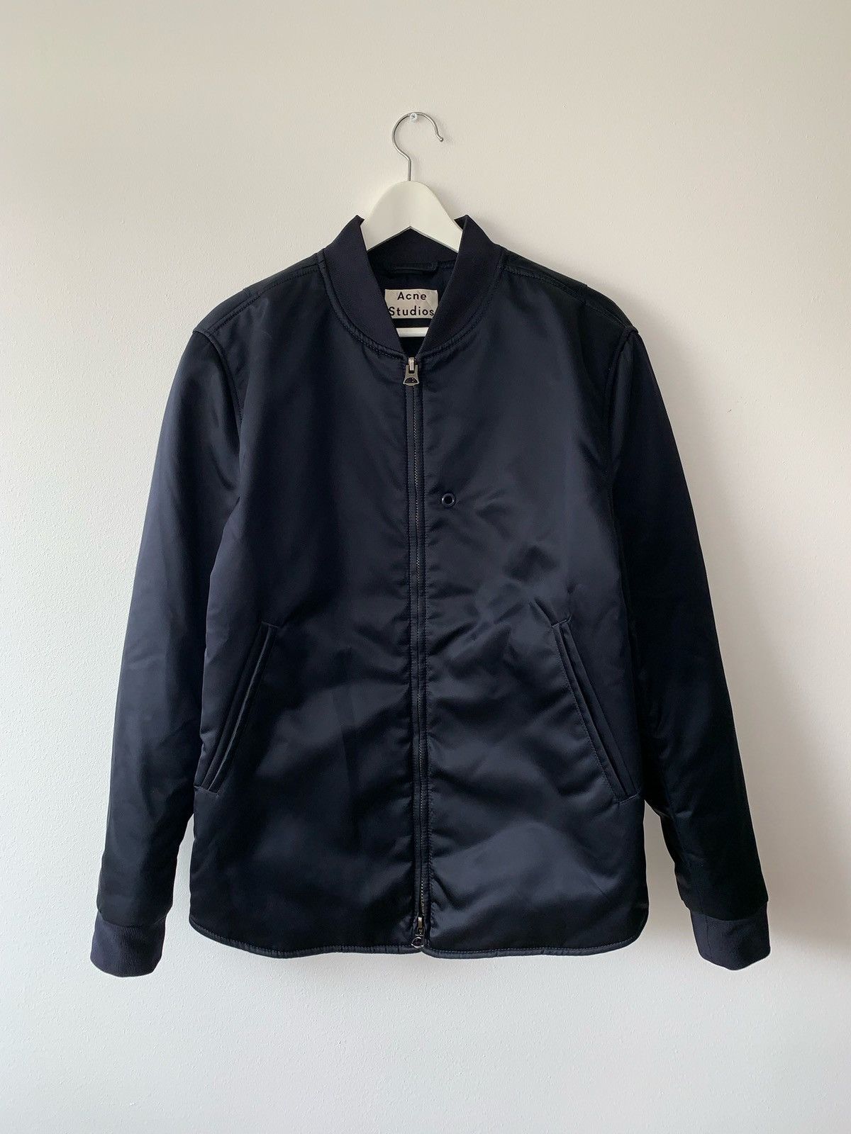 Acne Studios × Designer Acne Studios Mylon Matt Paw17 Bomber