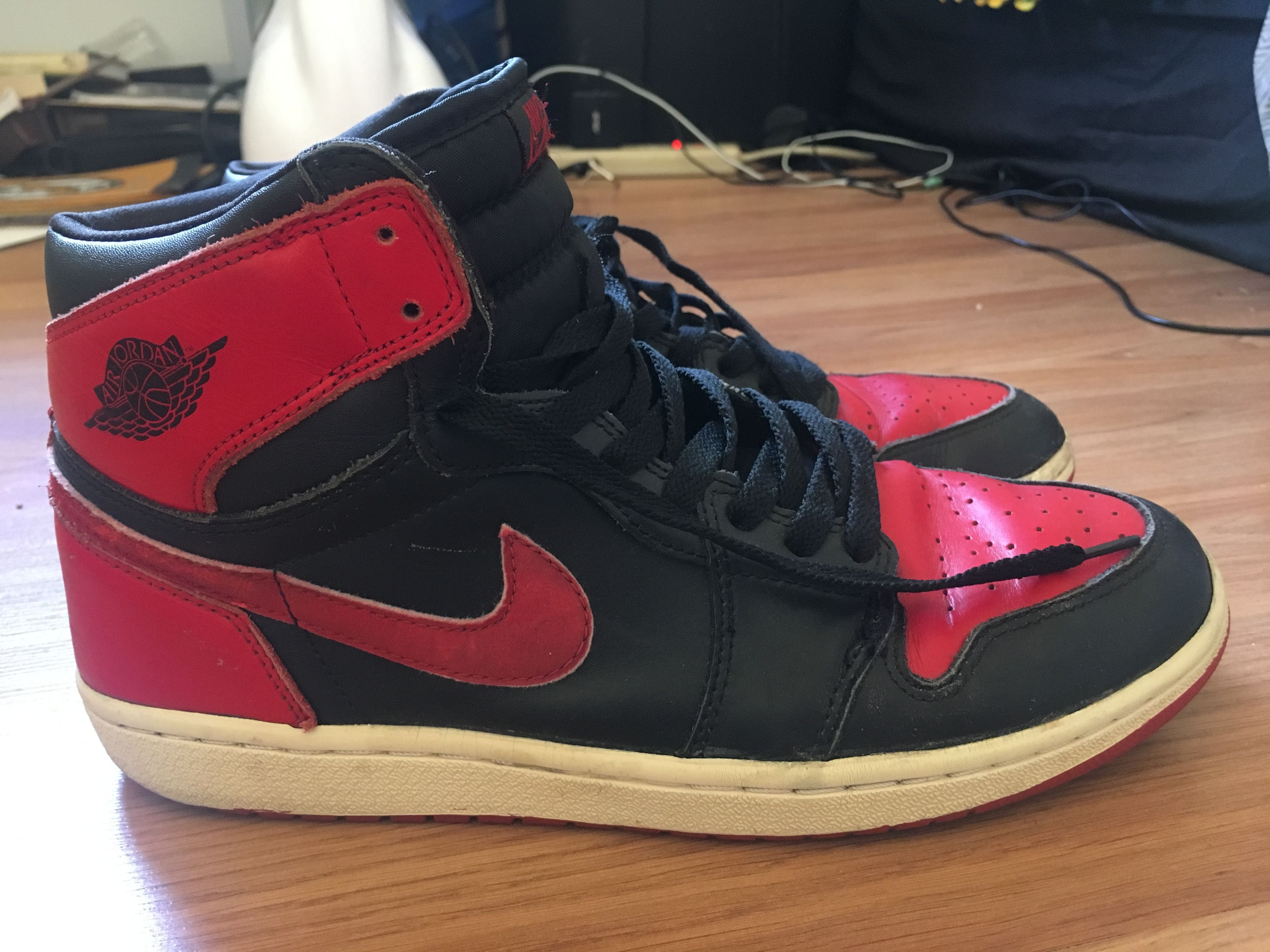 Nike 2001 Air Jordan 1 Retro Bred 11315 of 14984 Grailed