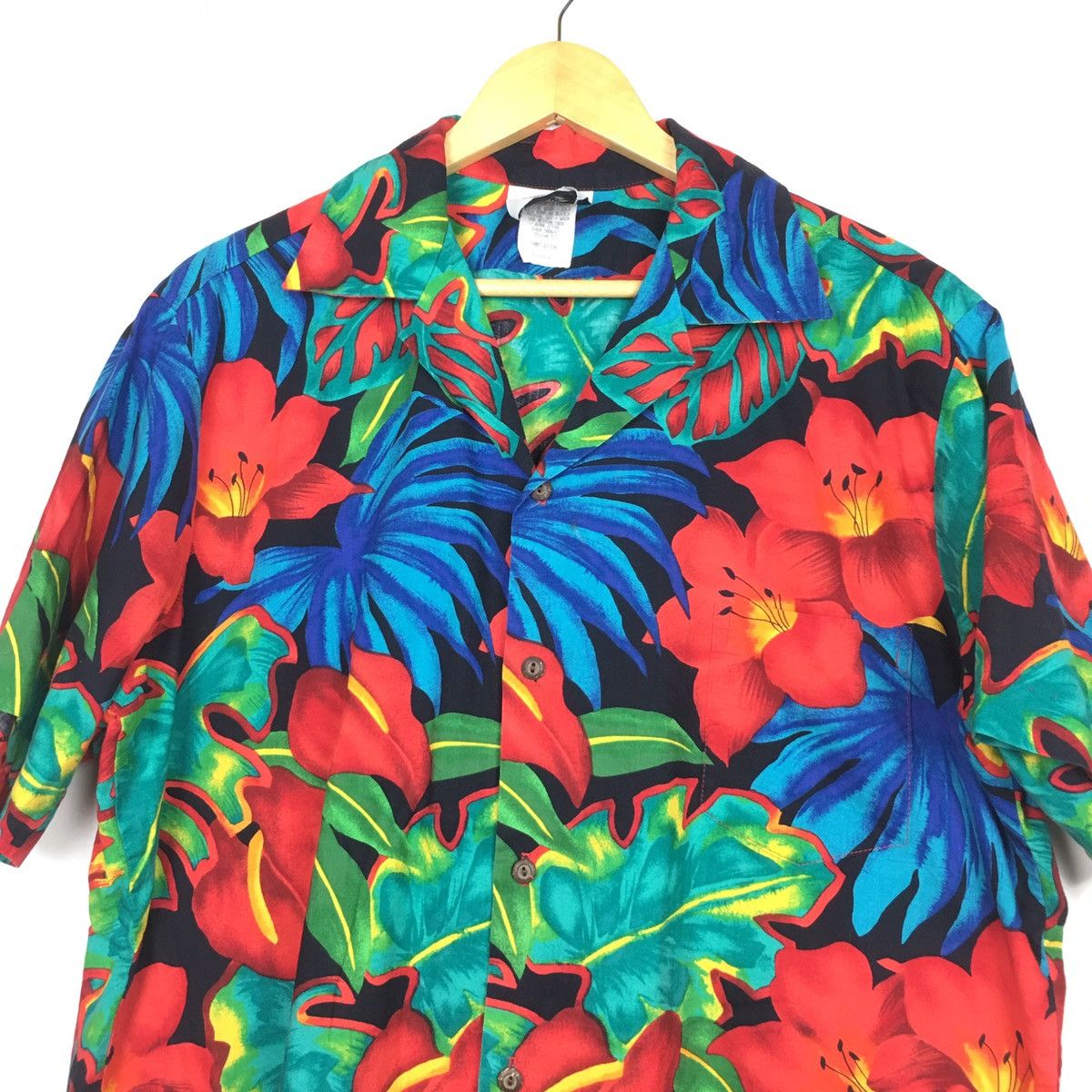 Hilo Hattie Vtg HILO HATTIE Floral Aloha Hawaiian Shirt Size US L / EU 52-54 / 3 - 2 Thumbnail