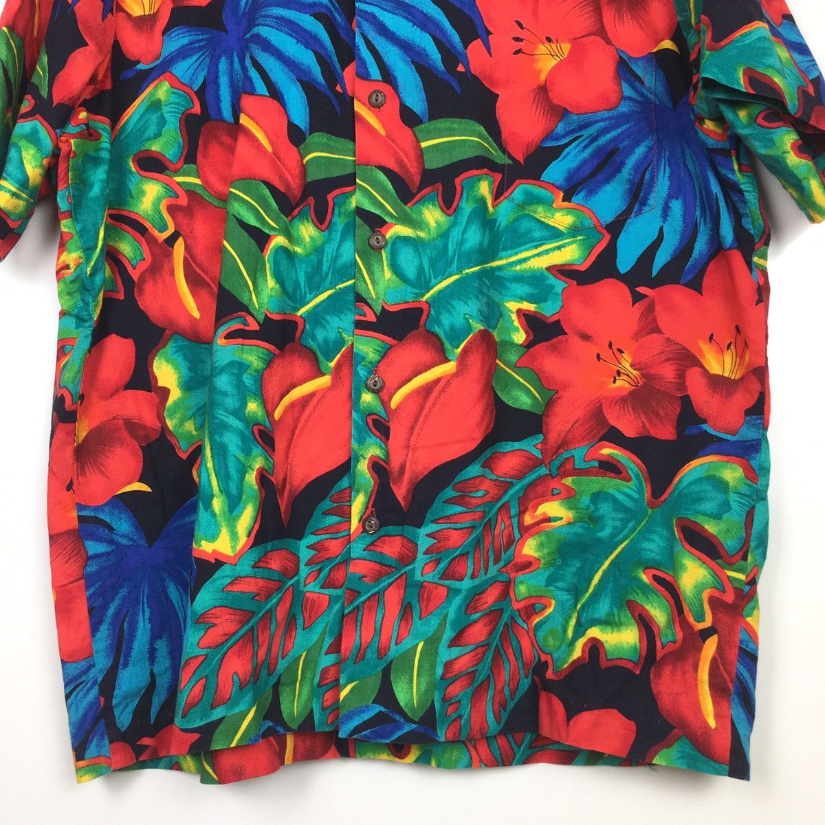 Hilo Hattie Vtg HILO HATTIE Floral Aloha Hawaiian Shirt Size US L / EU 52-54 / 3 - 3 Thumbnail