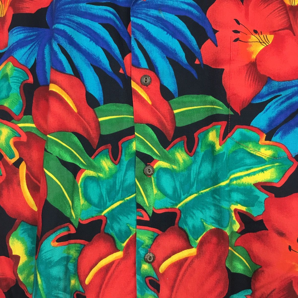 Hilo Hattie Vtg HILO HATTIE Floral Aloha Hawaiian Shirt Size US L / EU 52-54 / 3 - 6 Thumbnail