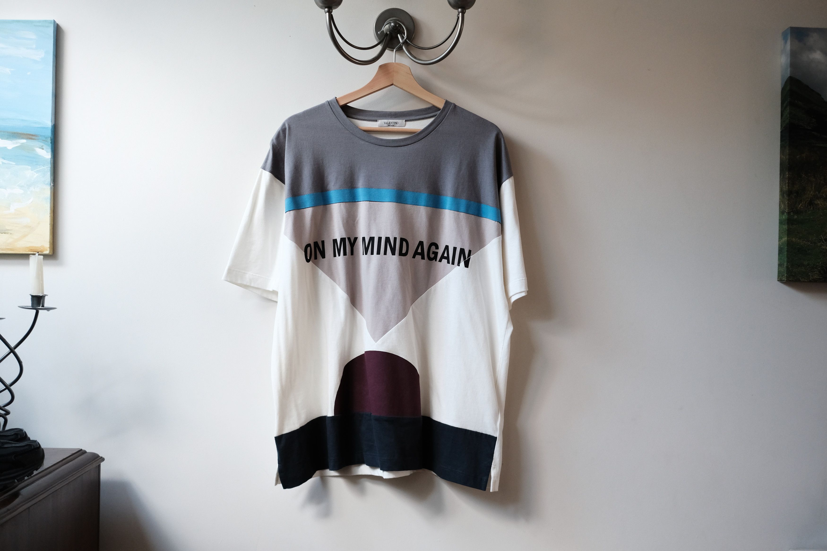 Valentino Valentino On my mind again T shirt Grailed