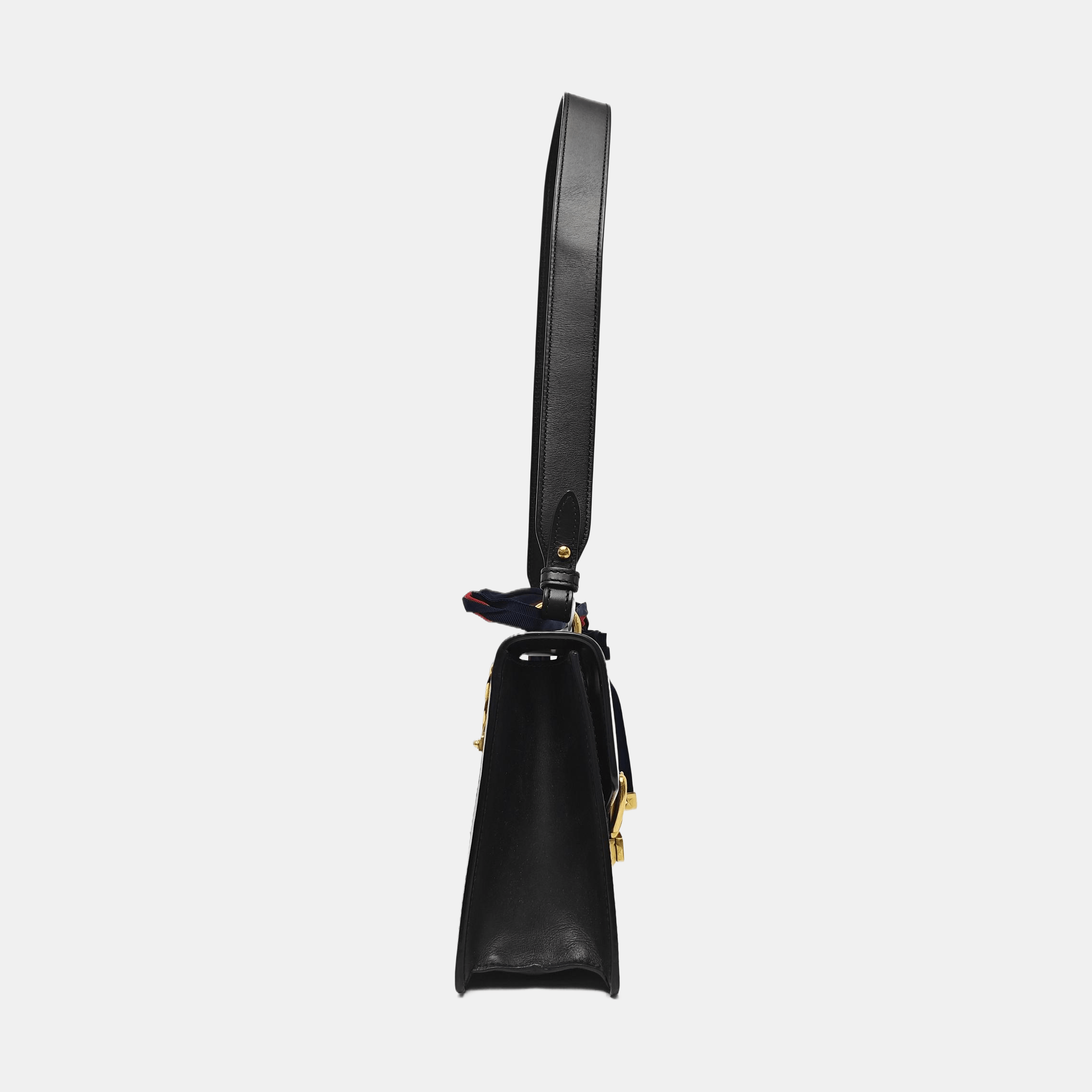 Gucci Gucci Sylvie Small Leather Shoulder Bag Size ONE SIZE - 3 Thumbnail