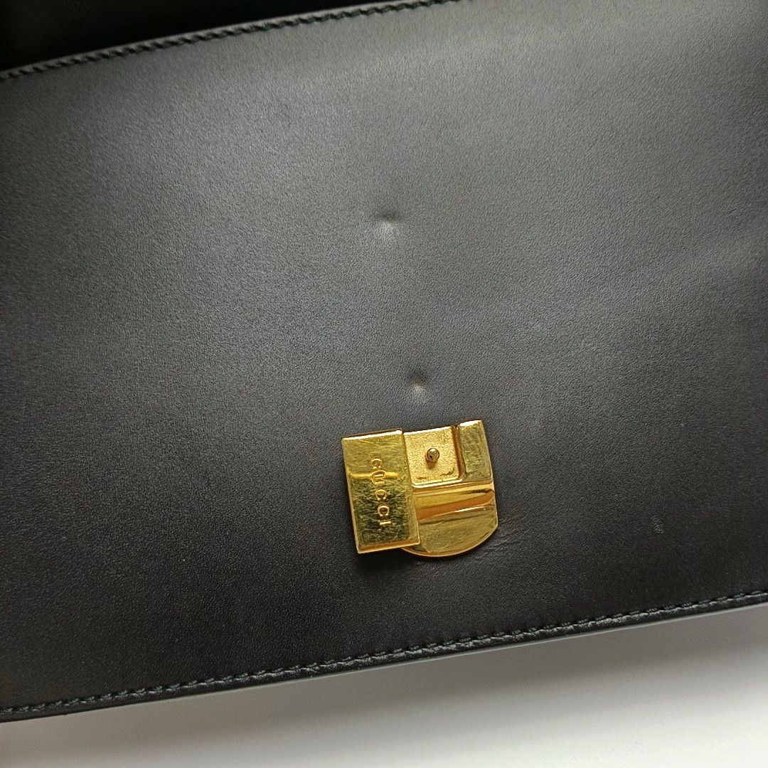 Gucci Gucci Sylvie Small Leather Shoulder Bag Size ONE SIZE - 9 Thumbnail