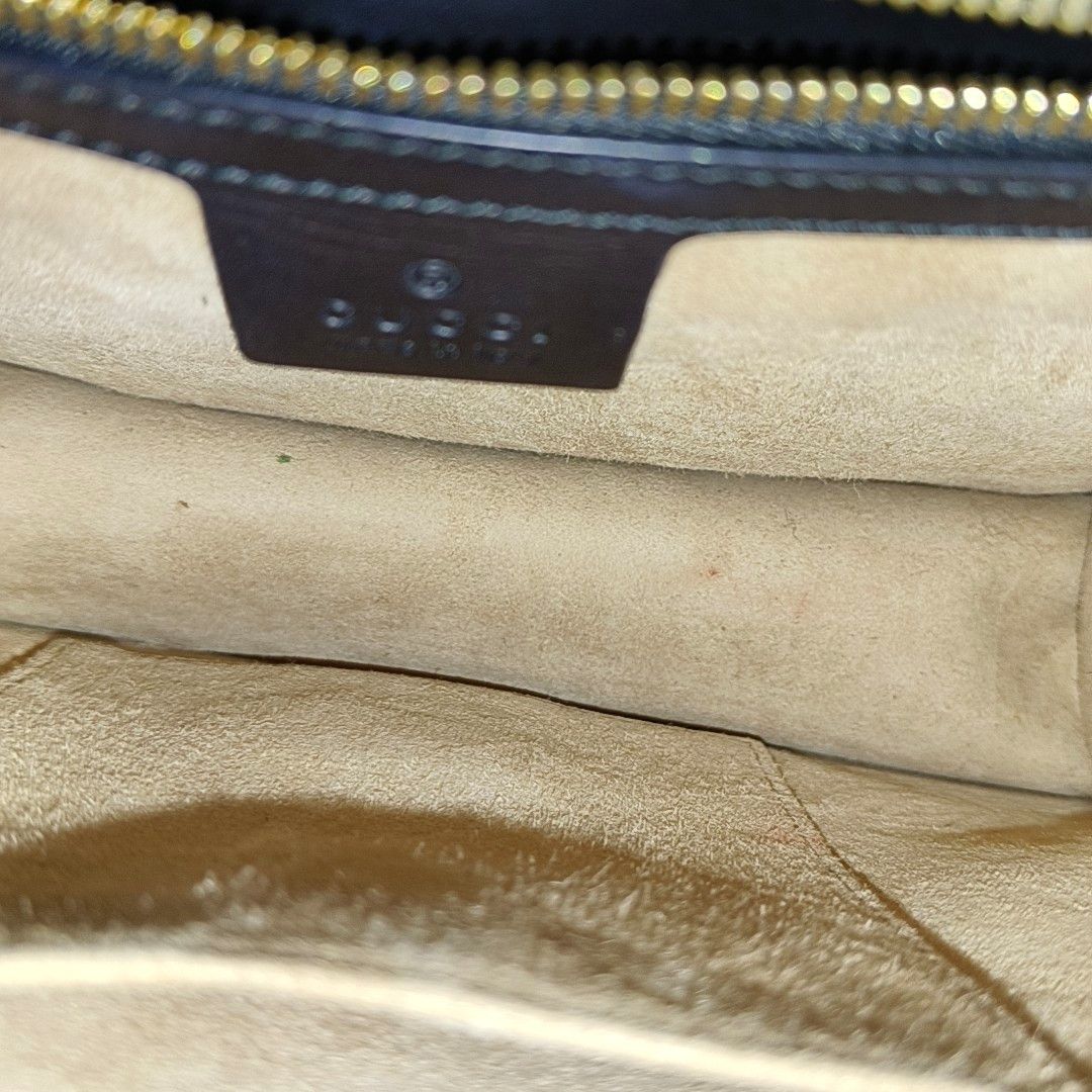 Gucci Gucci Sylvie Small Leather Shoulder Bag Size ONE SIZE - 17 Thumbnail