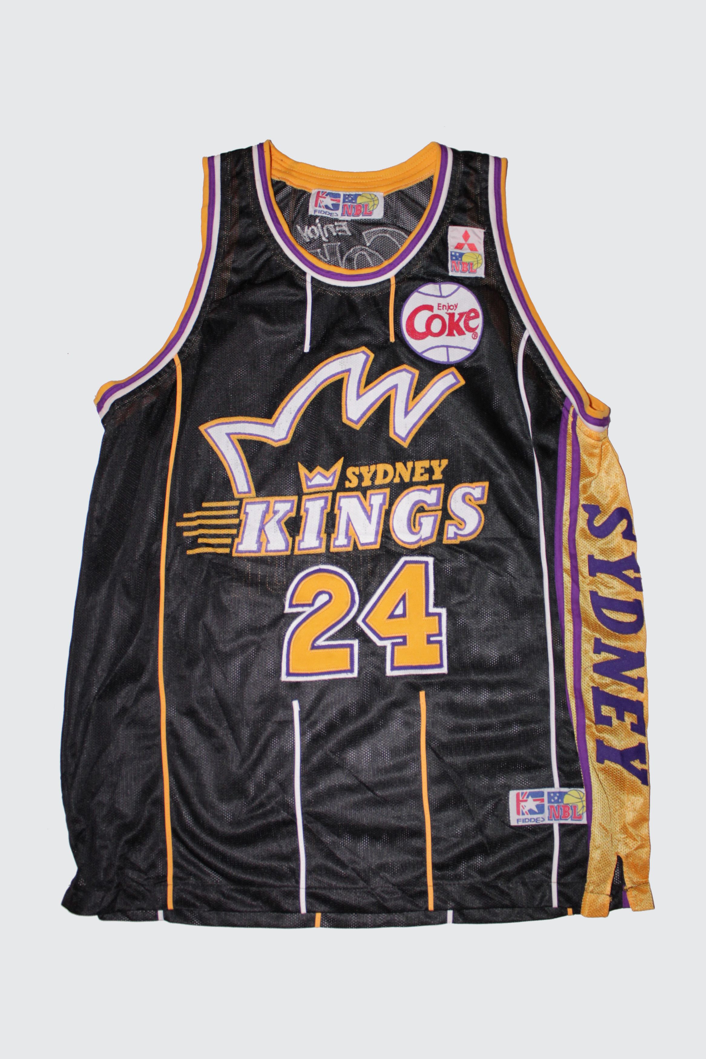 NBA × Other × Vintage Sydney Kings Jersey ICE Isaac Burton