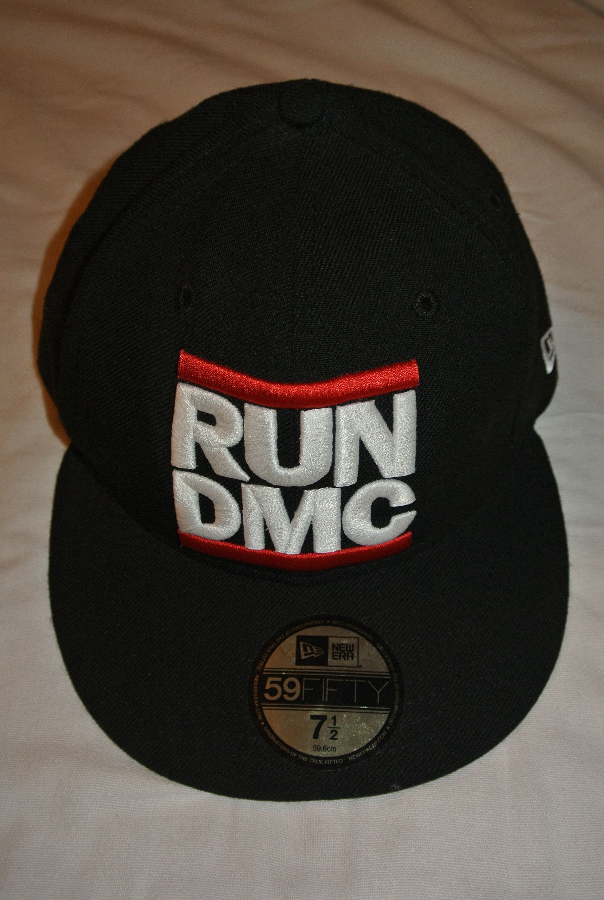 Haze × New Era × Run Dmc New Era x RUN DMC 2008 design by Eric Haze  Collector Cap 7 1/2 59.6cm RARE only released in Japan | Grailed