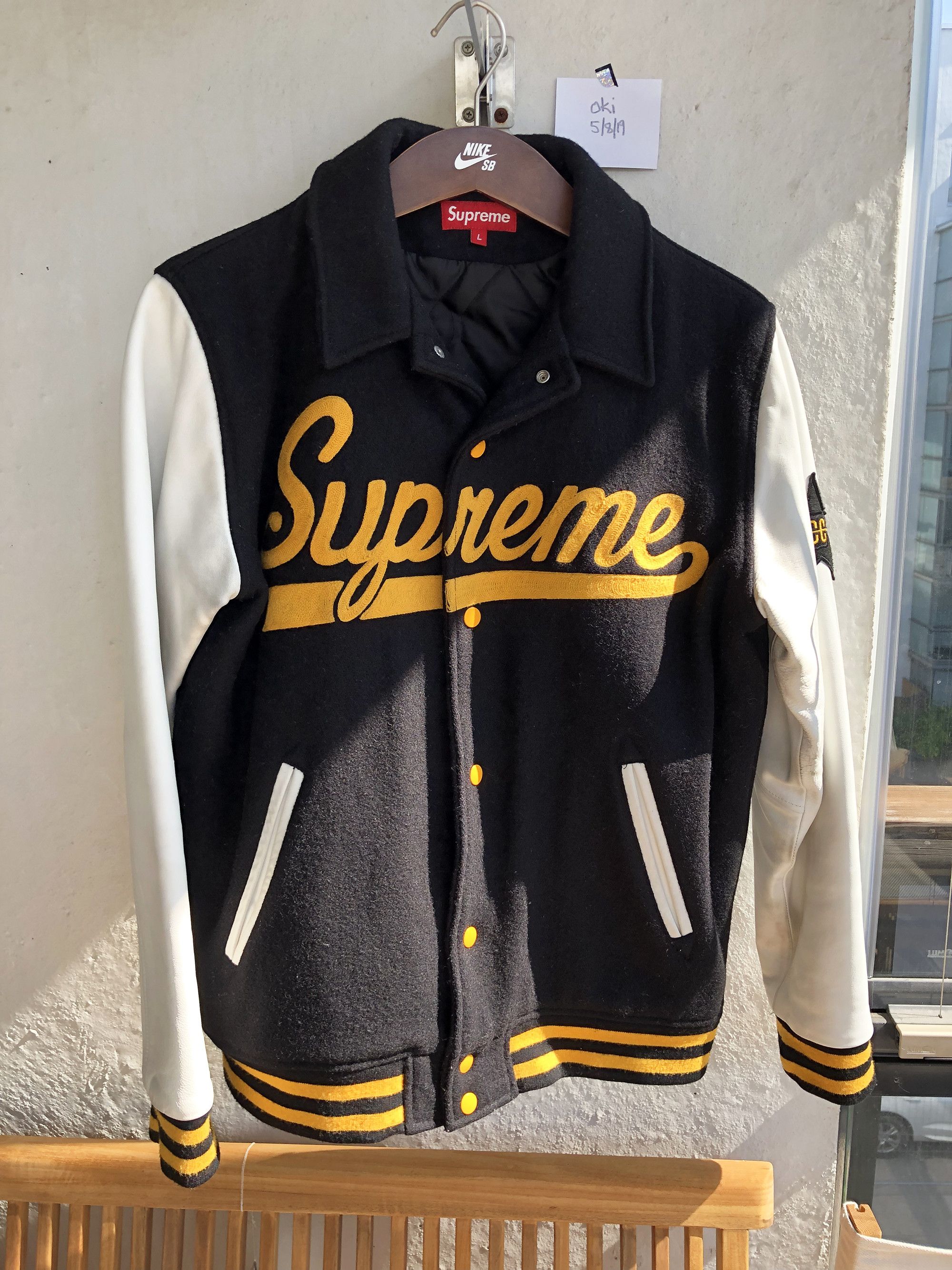 Supreme Sacred Heart Warriors Varsity Jacket | Grailed