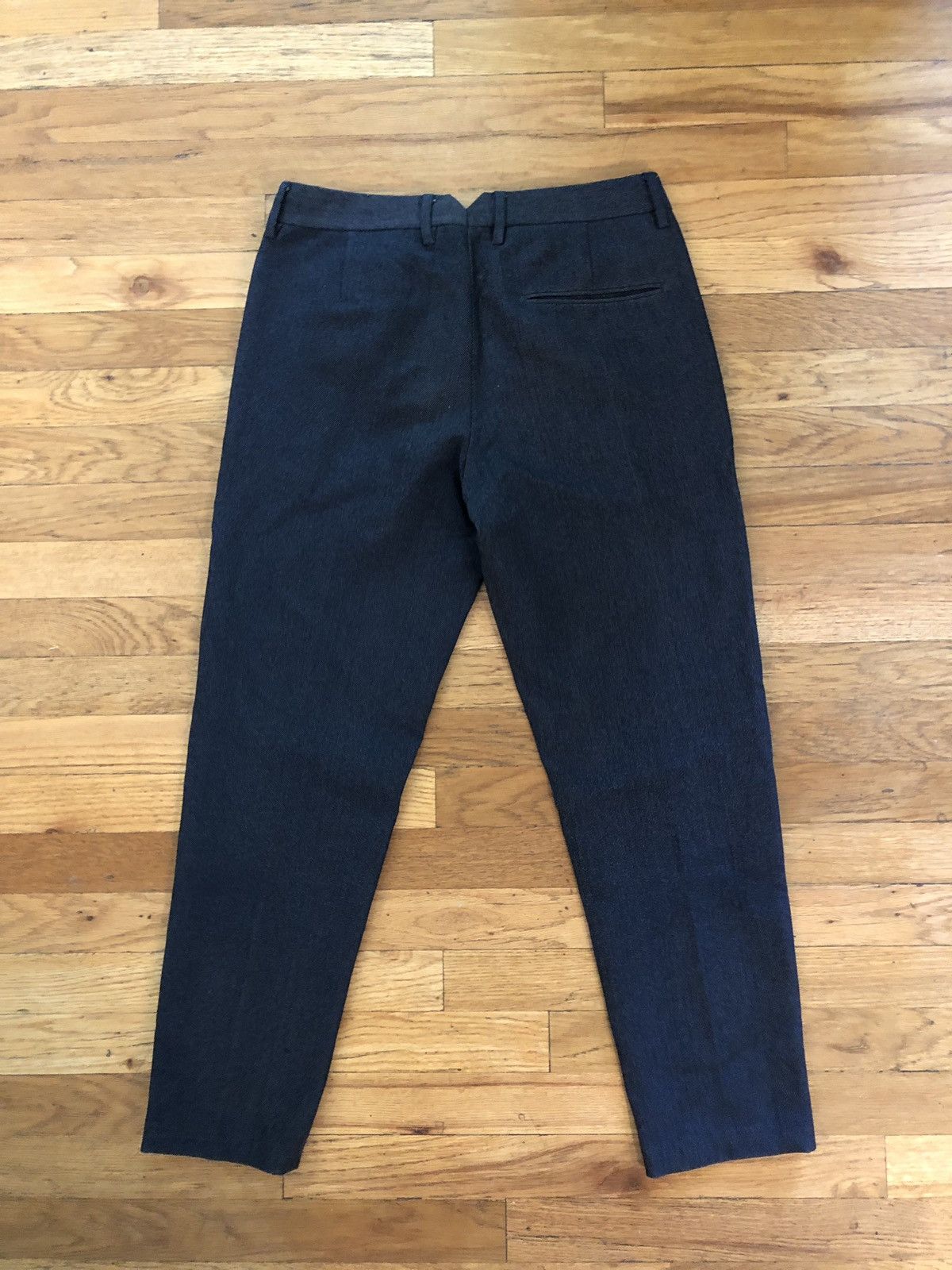 Acne Studios Stan T NY TW Denim Blue Narrow Cotton Trousers Size US 30 / EU 46 - 7 Thumbnail