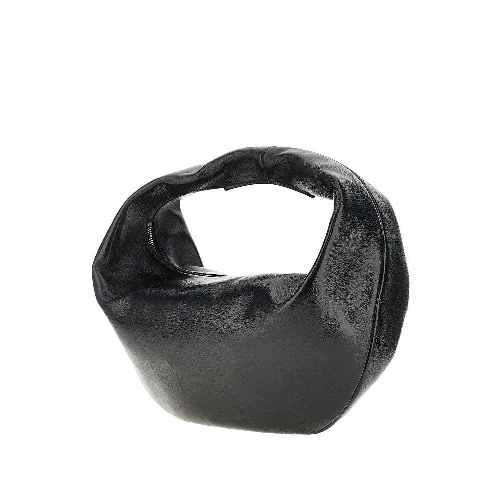 KHAITE Khaite Medium Olivia Leather Hobo Bag Black UNI Women - USA Tariffs Included Size ONE SIZE - 2 Thumbnail