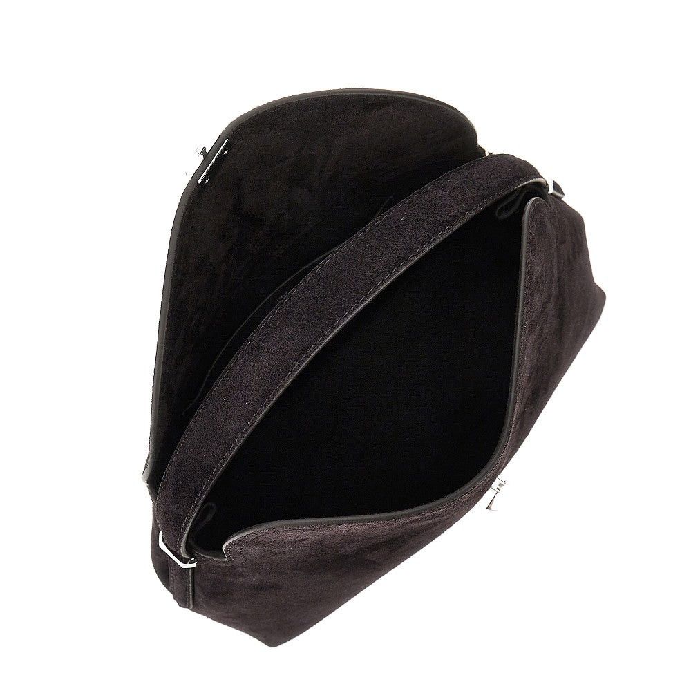 Toteme Toteme T-Lock Suede Leather Bag Brown UNI Women - USA Tariffs Included Size ONE SIZE - 3 Thumbnail