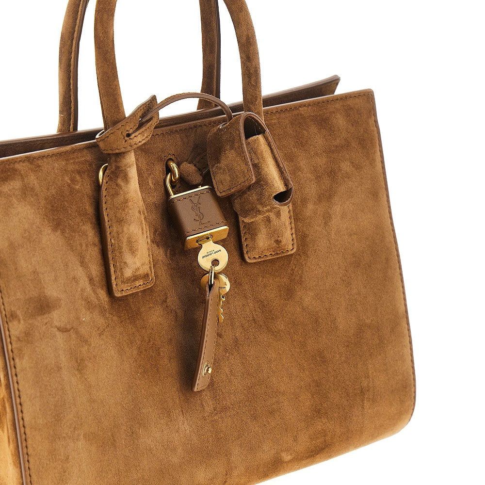 Yves Saint Laurent Yves Saint Laurent Saint Laurent Small Sac De Jour Suede Leather Bag Beige UNI Women - USA Tariffs Included Size ONE SIZE - 4 Thumbnail