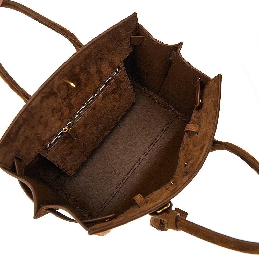 Yves Saint Laurent Yves Saint Laurent Saint Laurent Small Sac De Jour Suede Leather Bag Beige UNI Women - USA Tariffs Included Size ONE SIZE - 3 Thumbnail