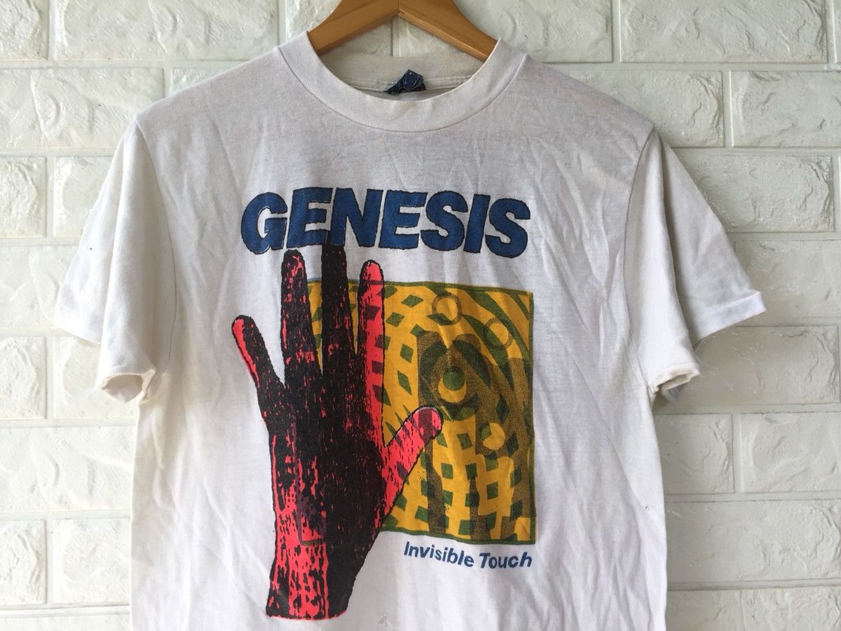 Band Tees × Vintage VINTAGE GENESIS INVISIBLE TOUCH TOUR TSHIRT Size US L / EU 52-54 / 3 - 3 Thumbnail