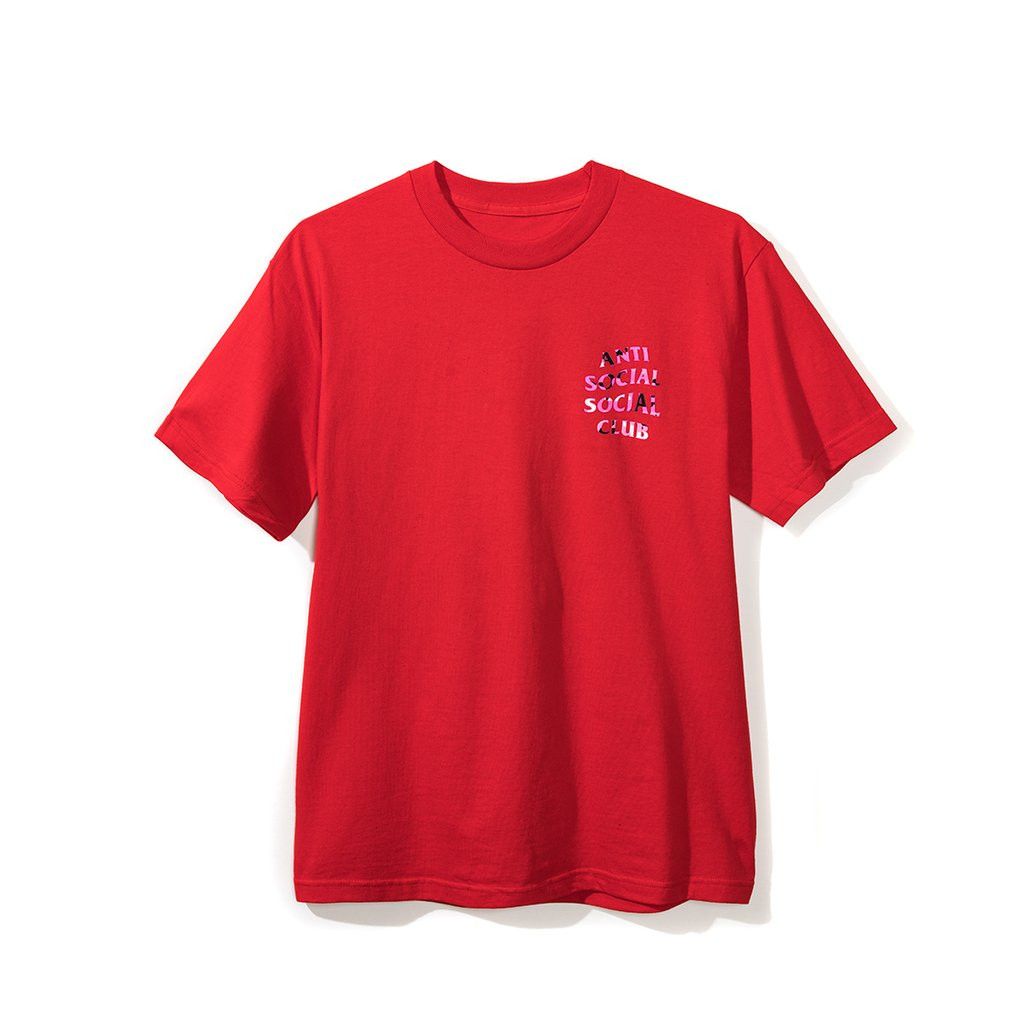 Anti Social Social Club Beverly Red Tee ASSC DS Brand New