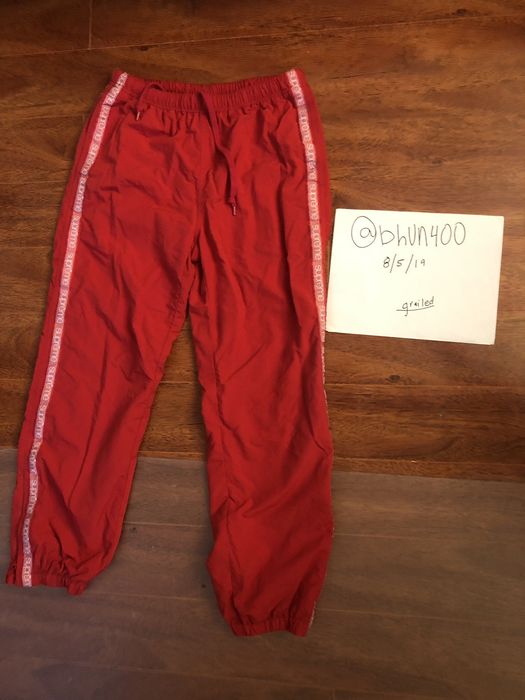 Supreme tonal taping hot sale track pant