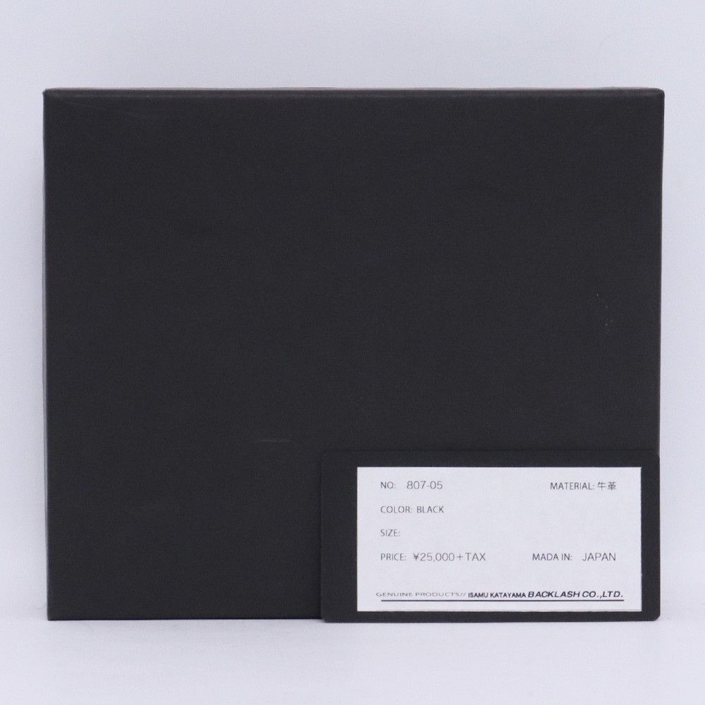 Isamu Katayama Backlash Isamu Katayama Backlash Black Italian Shoulder Wallet Size F Size ONE SIZE - 7 Thumbnail