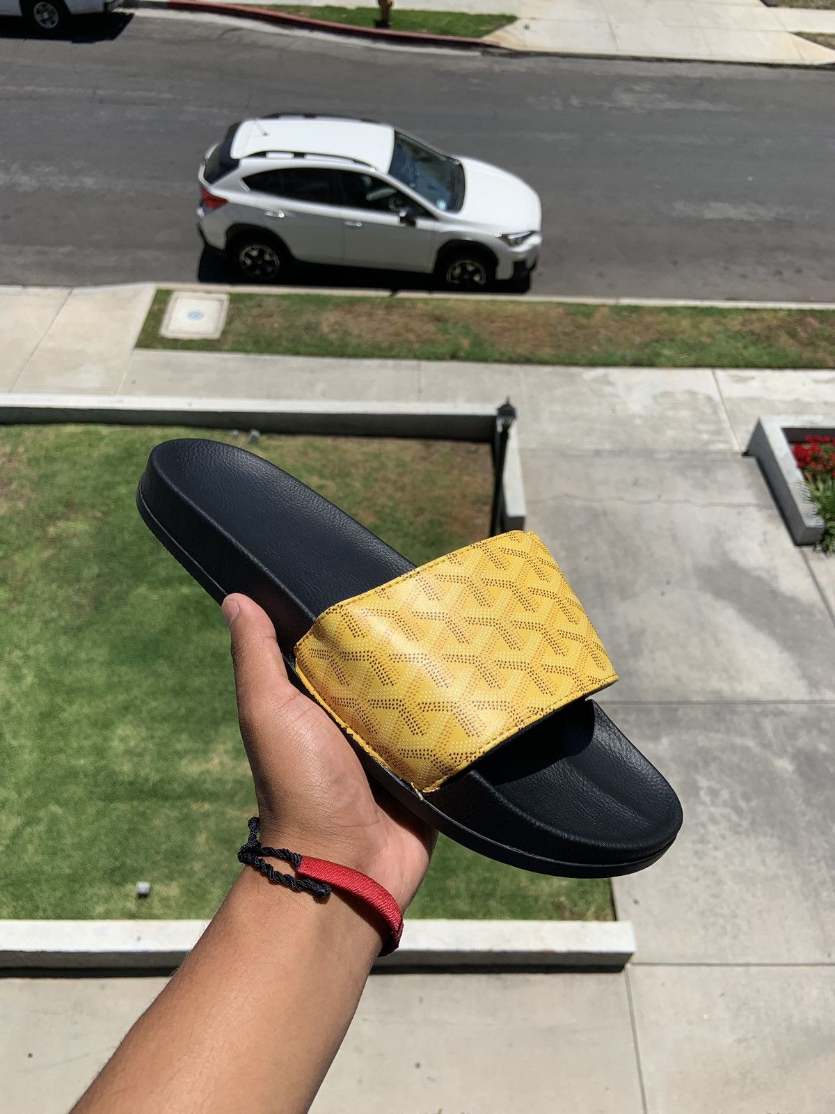 Goyard slides hotsell