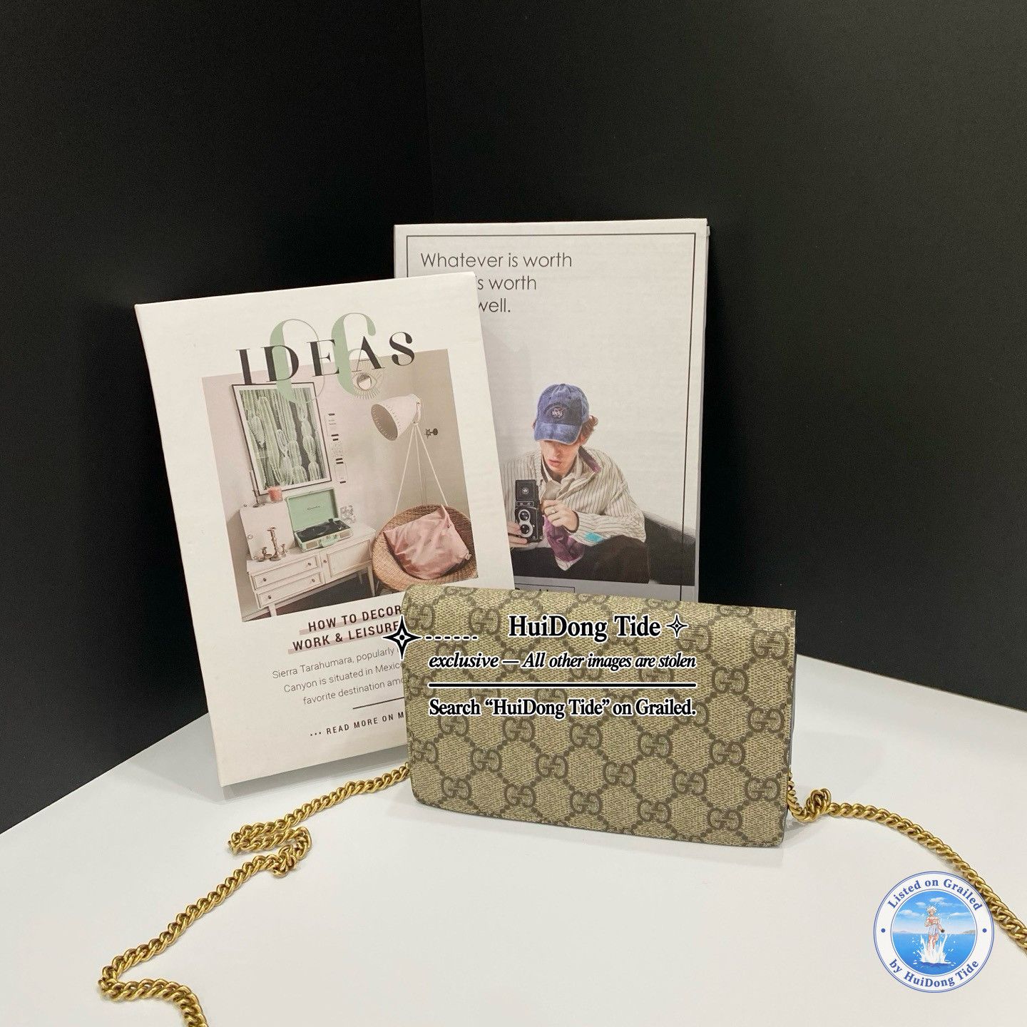 Gucci Gucci GG Supreme Cherry Shoulder Bag Size ONE SIZE - 4 Thumbnail