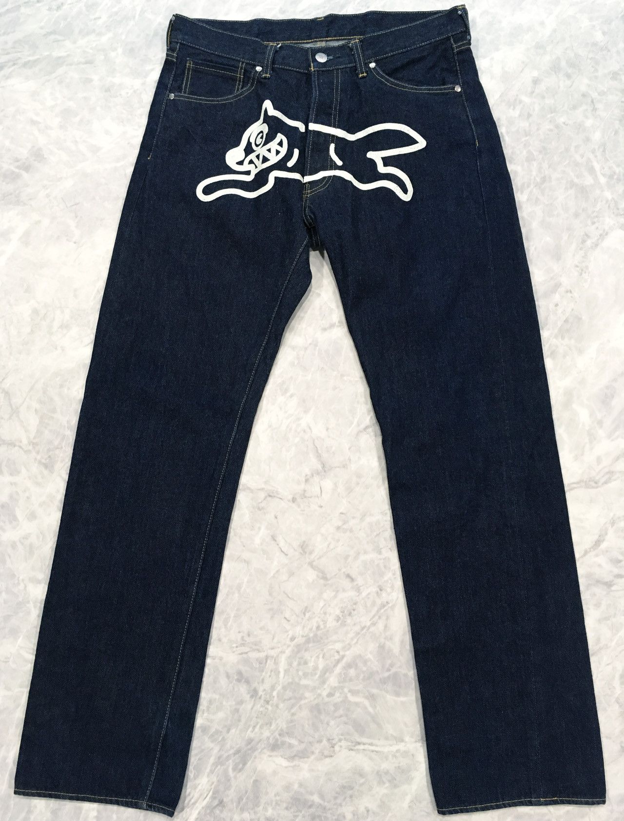 Billionaire Boys Club BBC Ice Cream Running Dog Jeans DENIM