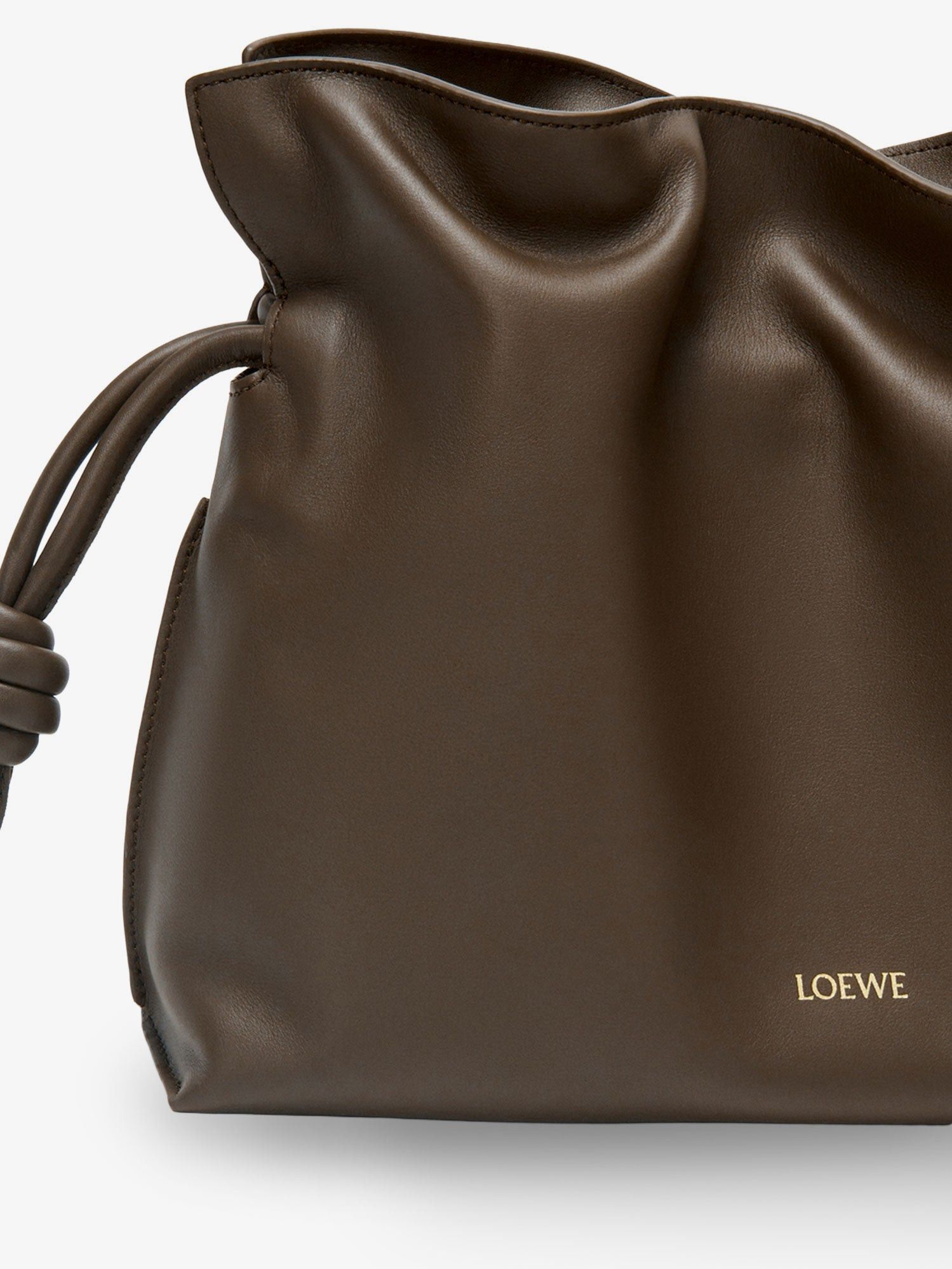 Loewe Flamenco Leather Clutch Bag Size ONE SIZE - 4 Thumbnail