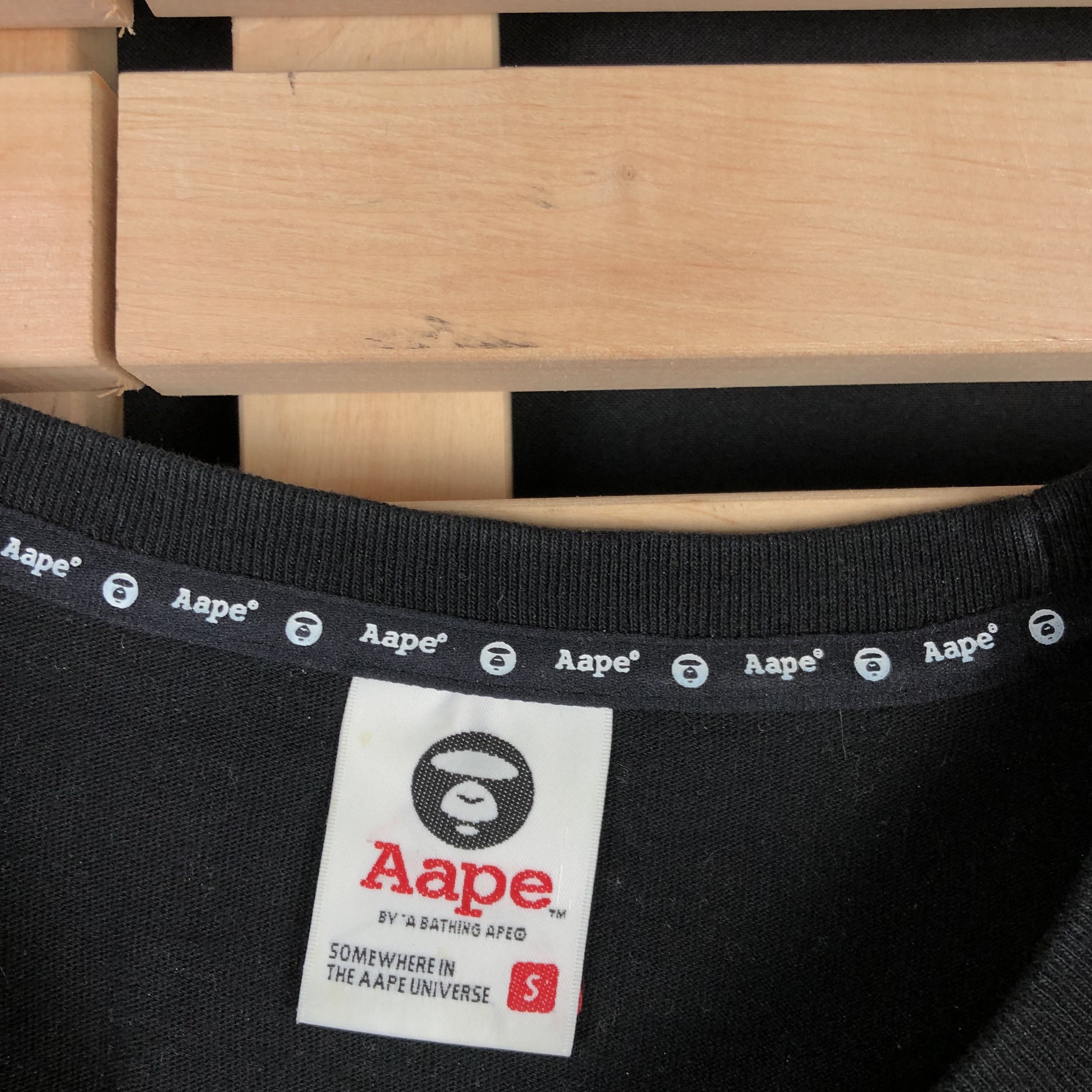Aape Mens T Shirt Bape A bathing Ape Apu NVS Size S Size US S / EU 44-46 / 1 - 6 Thumbnail