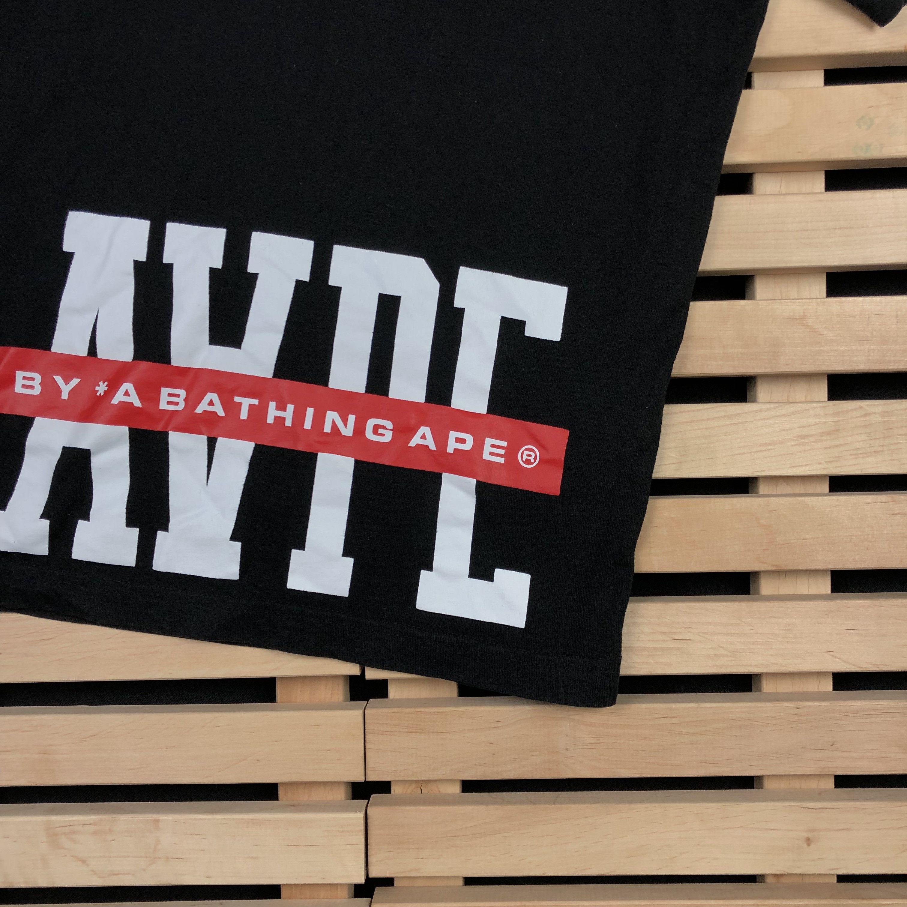 Aape Mens T Shirt Bape A bathing Ape Apu NVS Size S Size US S / EU 44-46 / 1 - 3 Thumbnail