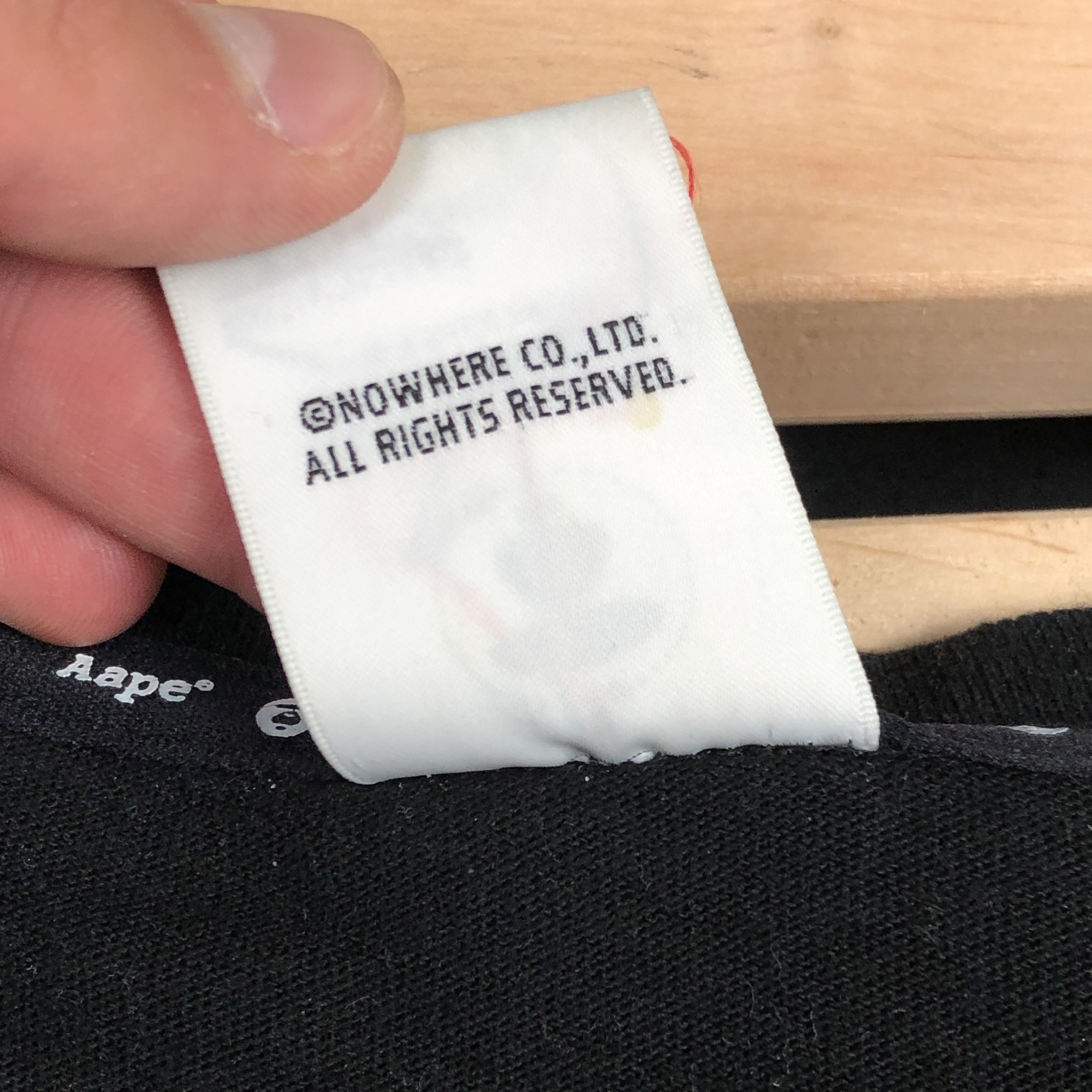 Aape Mens T Shirt Bape A bathing Ape Apu NVS Size S Size US S / EU 44-46 / 1 - 7 Thumbnail