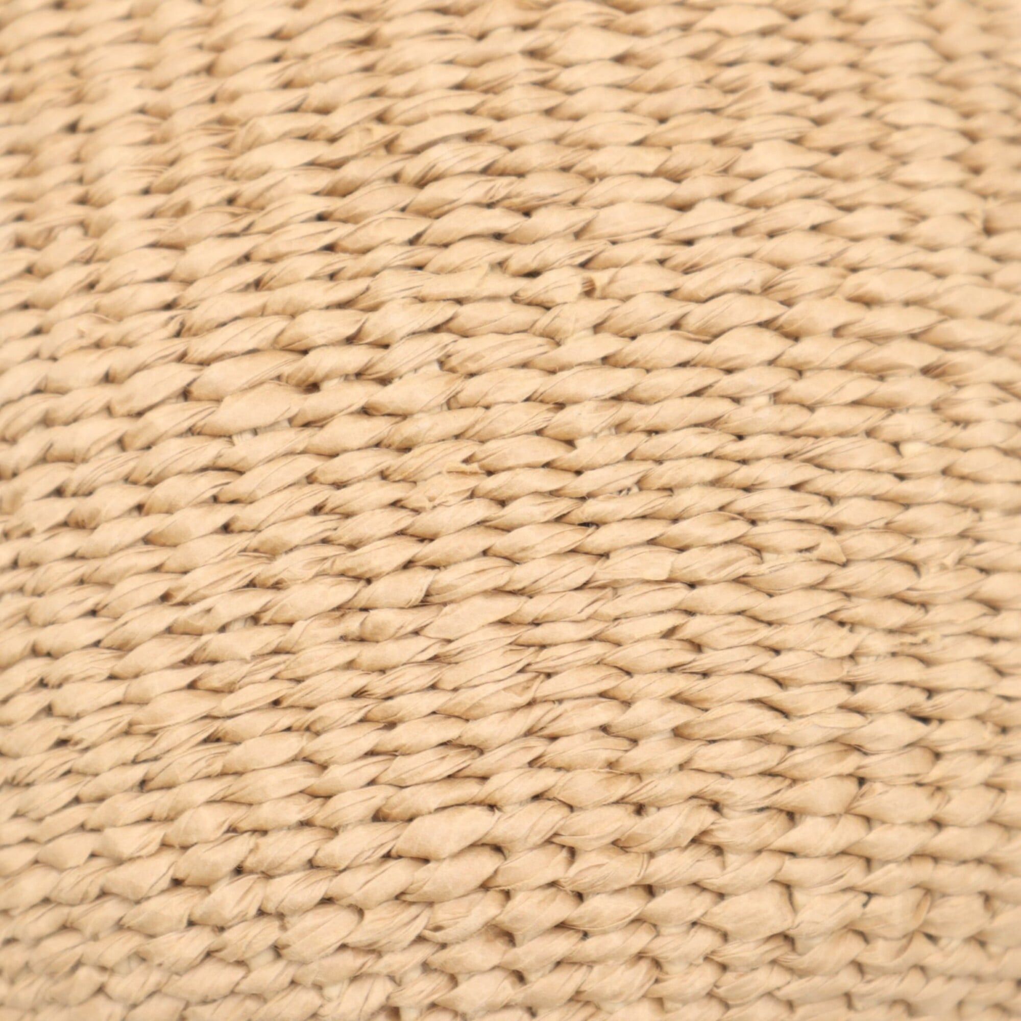 Chloe Chloe Raffia Linen Woody Small Basket Shoulder Bag CHC22SS381G55 Beige Brown Women's Size ONE SIZE - 4 Thumbnail