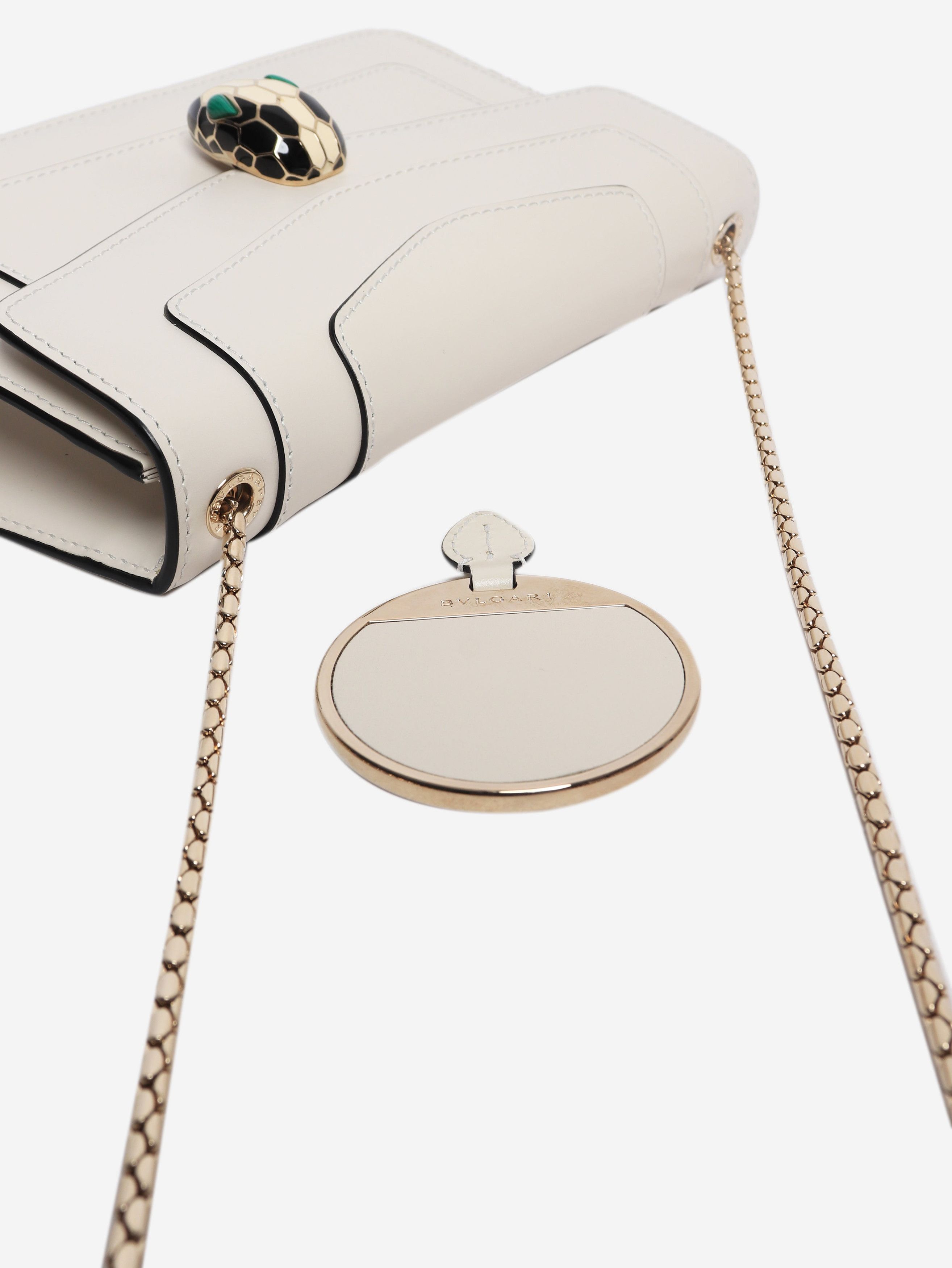 Bvlgari Ivory Serpenti Forever crossbody bag Size ONE SIZE - 9 Thumbnail