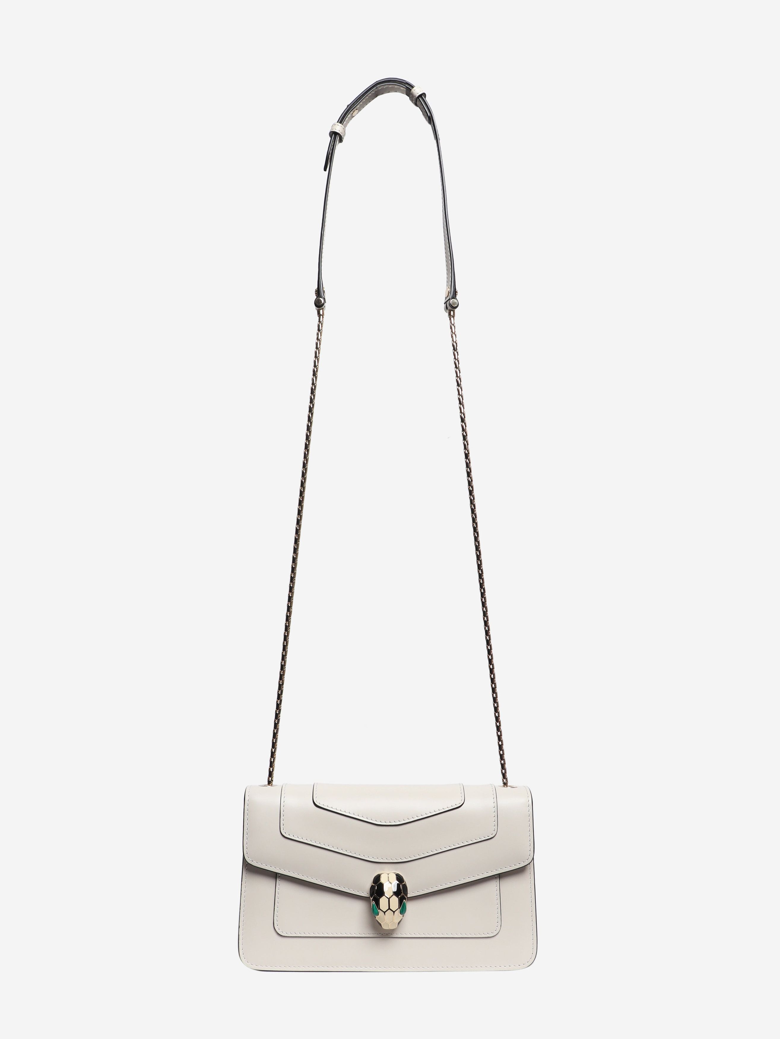 Bvlgari Ivory Serpenti Forever crossbody bag Size ONE SIZE - 7 Thumbnail