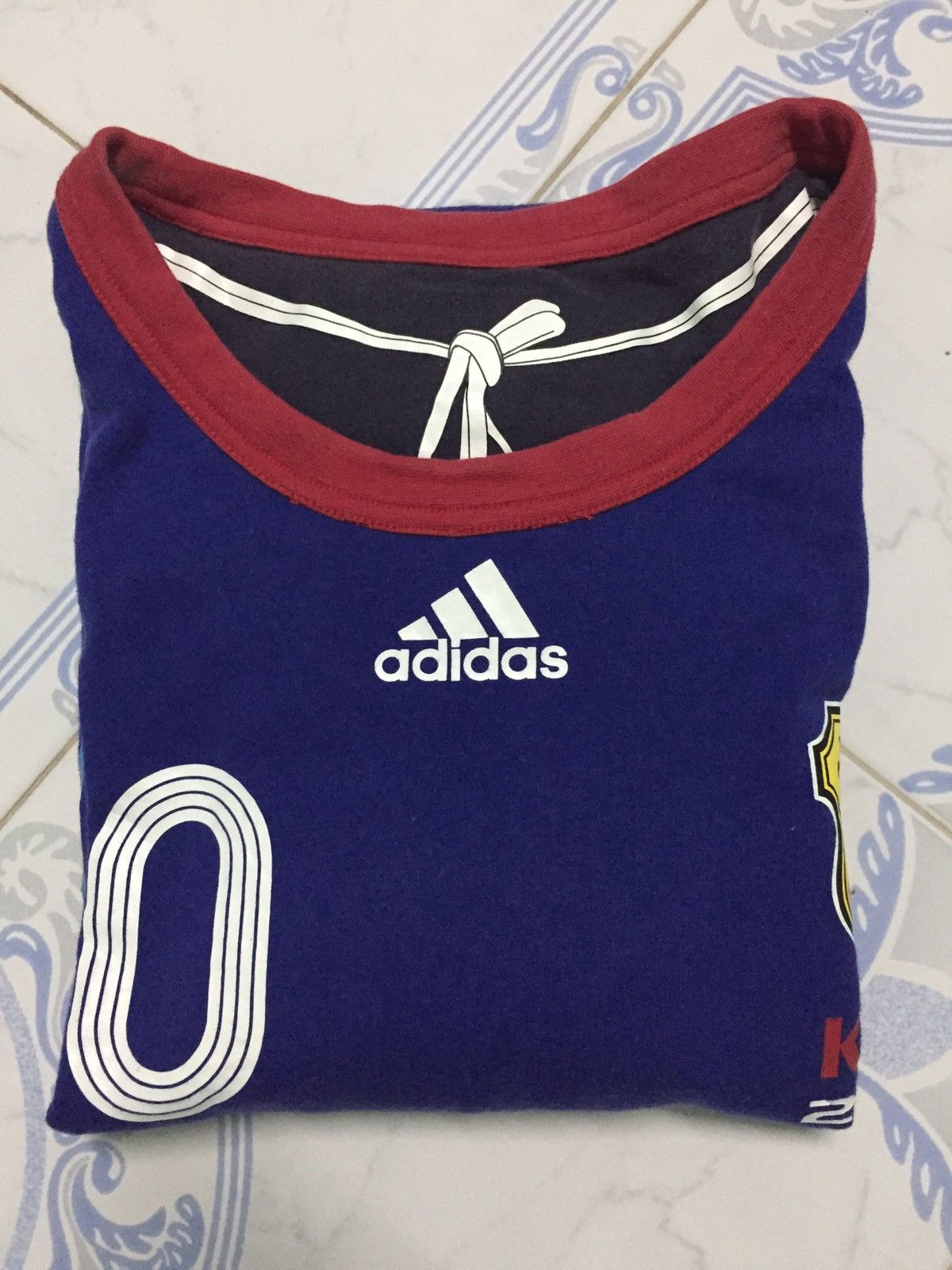 【公式戦使用】adidas Kirin Challenge Cup 2007 adidas Adidas JFA Kirin 2007 Japan Tees #1857-73 | 2ndstreet