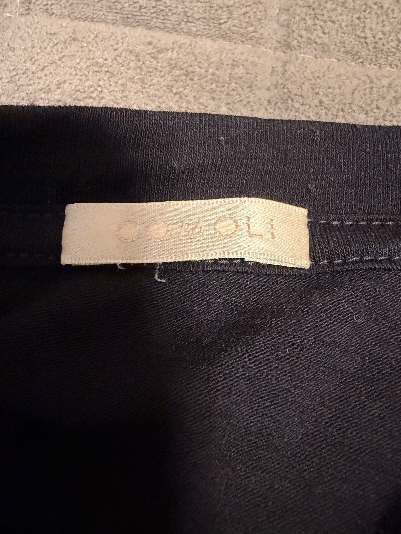 Comoli COMOLI AW15 Jersey Wool Long-Sleeve T-Shirt Black Size M Size US M / EU 48-50 / 2 - 8 Thumbnail