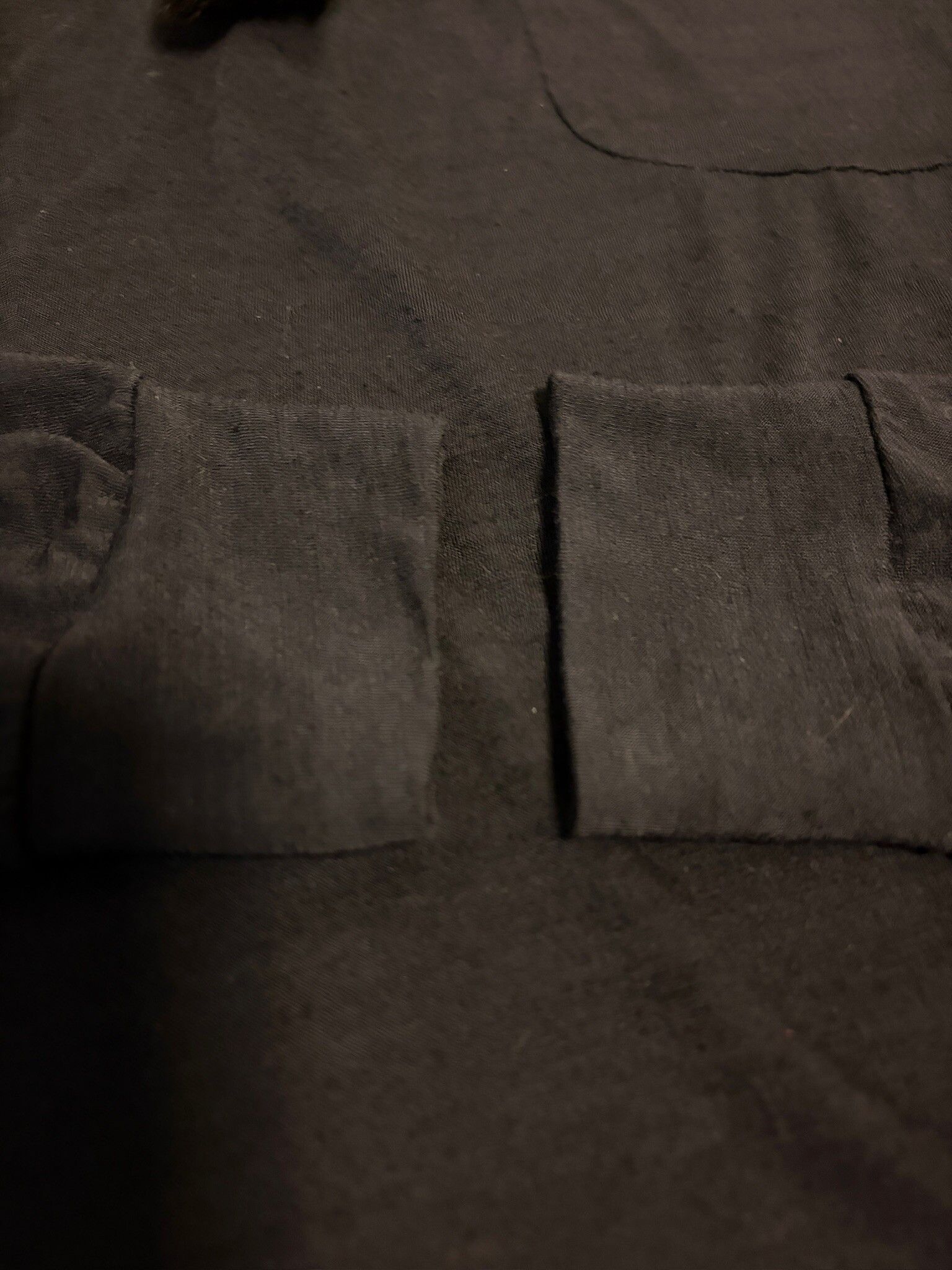 Comoli COMOLI AW15 Jersey Wool Long-Sleeve T-Shirt Black Size M Size US M / EU 48-50 / 2 - 5 Thumbnail