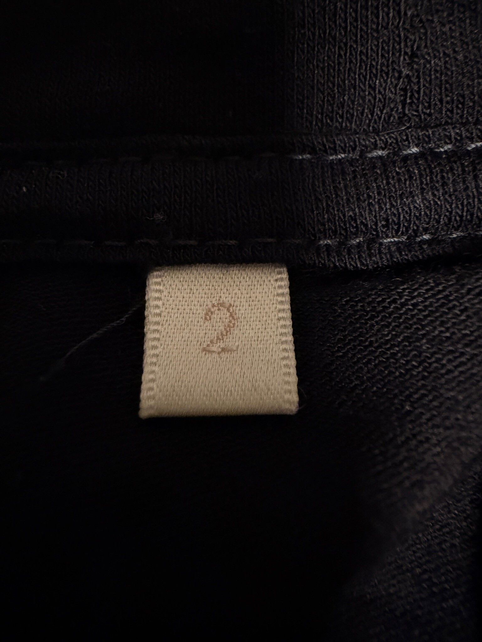 Comoli COMOLI AW15 Jersey Wool Long-Sleeve T-Shirt Black Size M Size US M / EU 48-50 / 2 - 9 Thumbnail