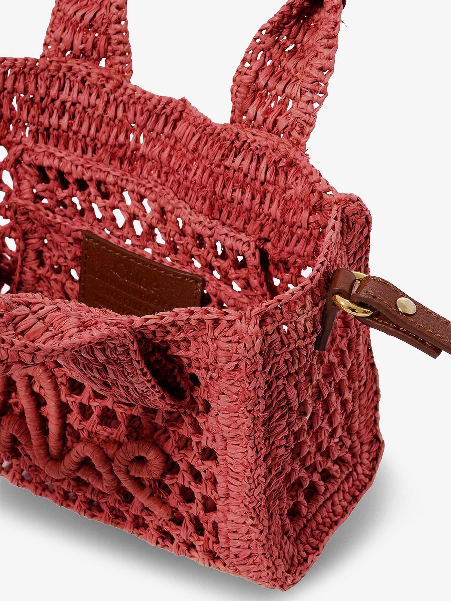 Chloe Summer Banana Raffia Crossbody Bag Size ONE SIZE - 4 Thumbnail
