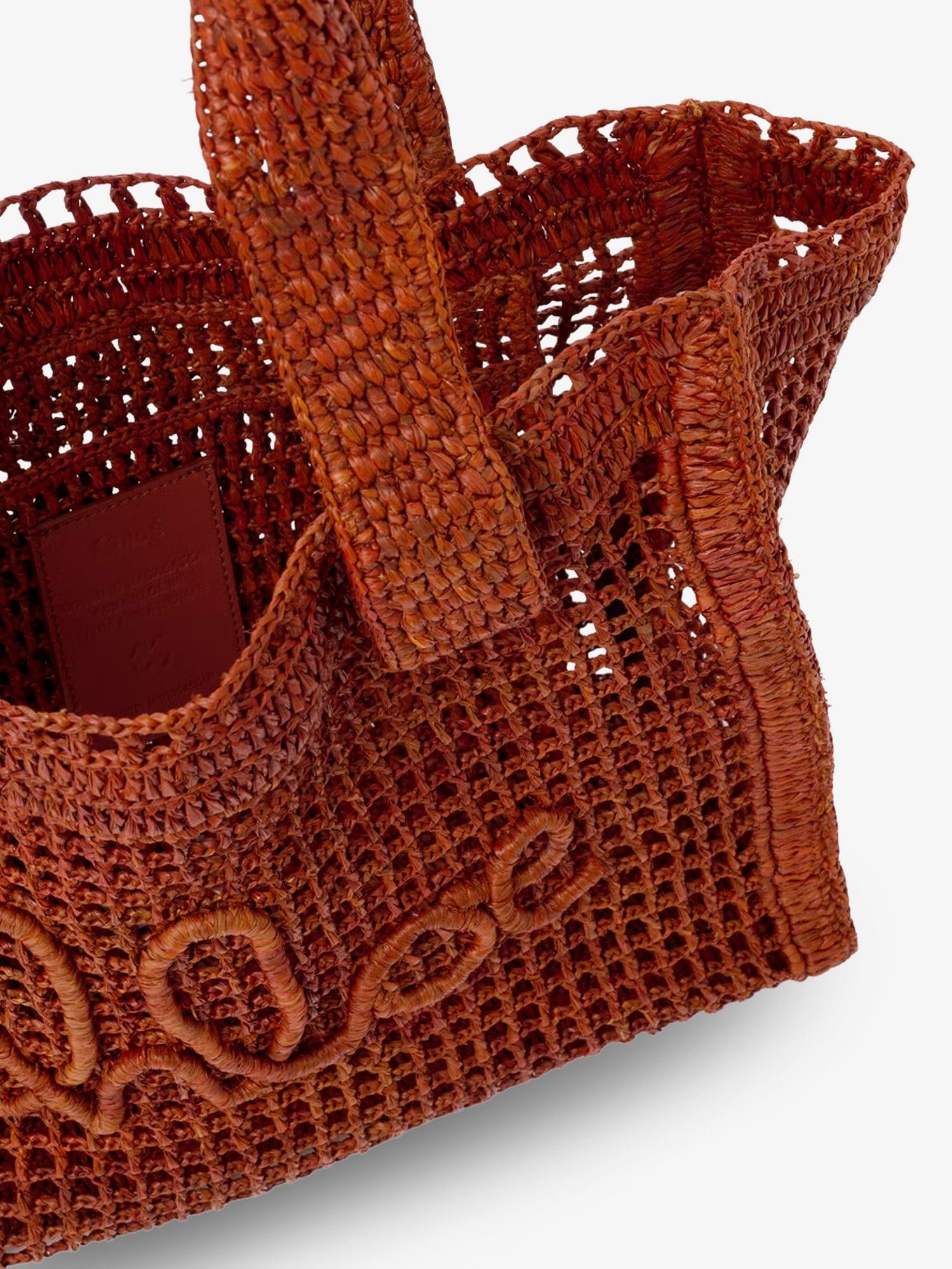 Chloe East-West Summer Banana Raffia Shoulder Bag Size ONE SIZE - 4 Thumbnail