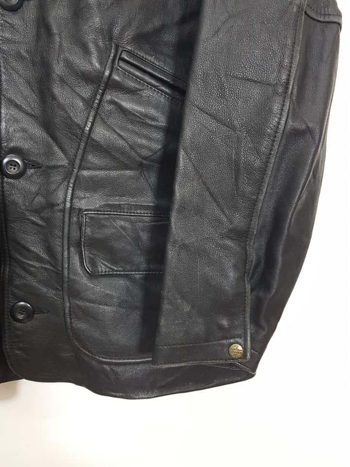 Chevignon Chevignon Leather Plaid Tartan lined Jacket Size US M / EU 48-50 / 2 - 8 Thumbnail