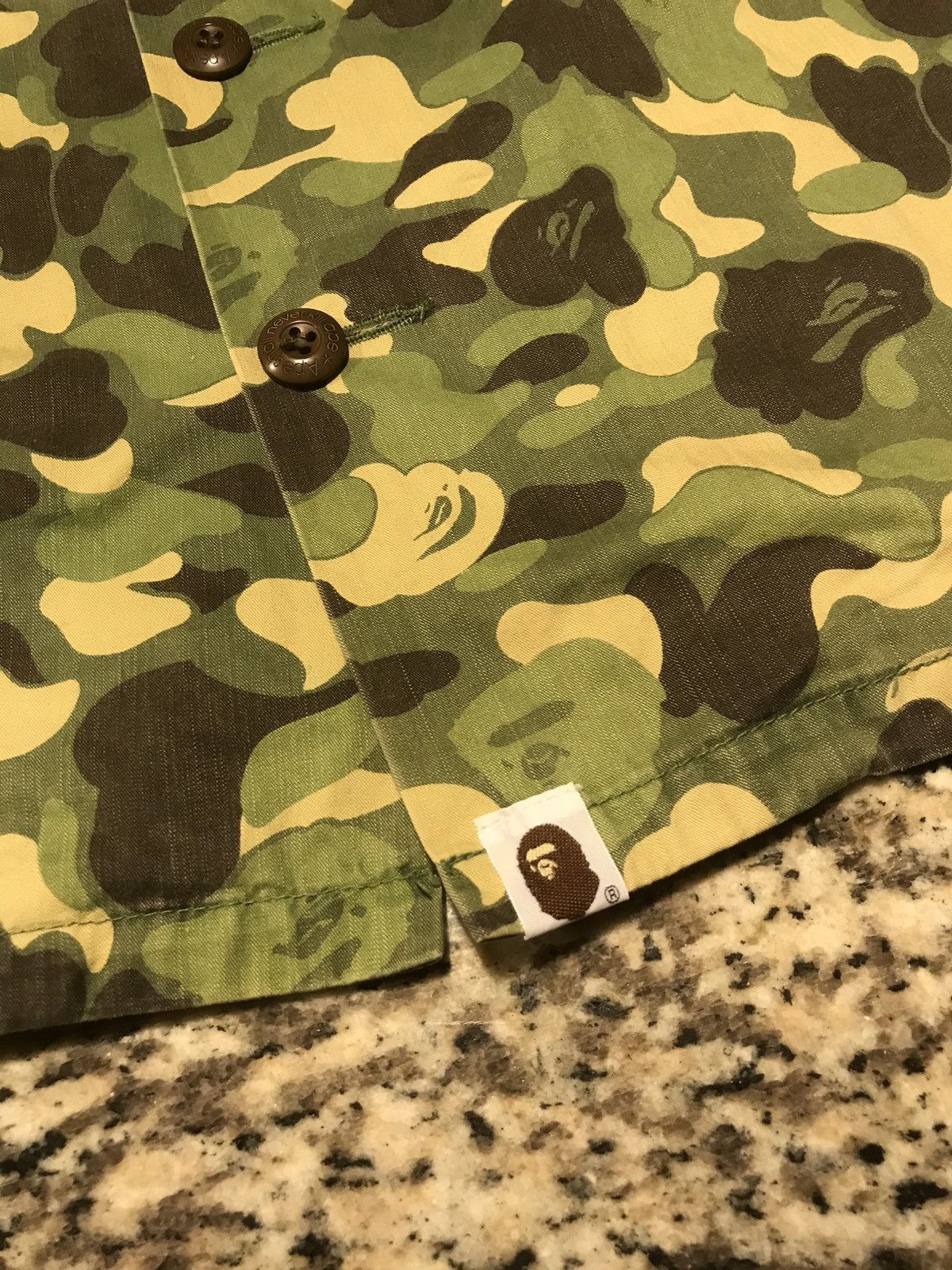Bape Bape Camo Button Up Shirt Size US M / EU 48-50 / 2 - 3 Thumbnail